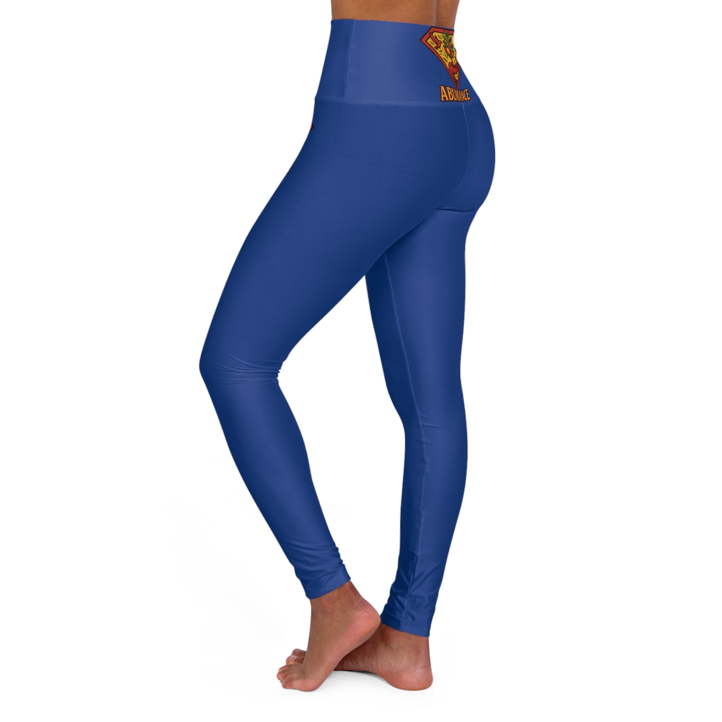 Abundance Vibrant High Waisted Yoga Leggings, Colorful Activewear, Pilates Pants, Fitness Leggings, Yoga Outfits, Stylish Exercise Clothing