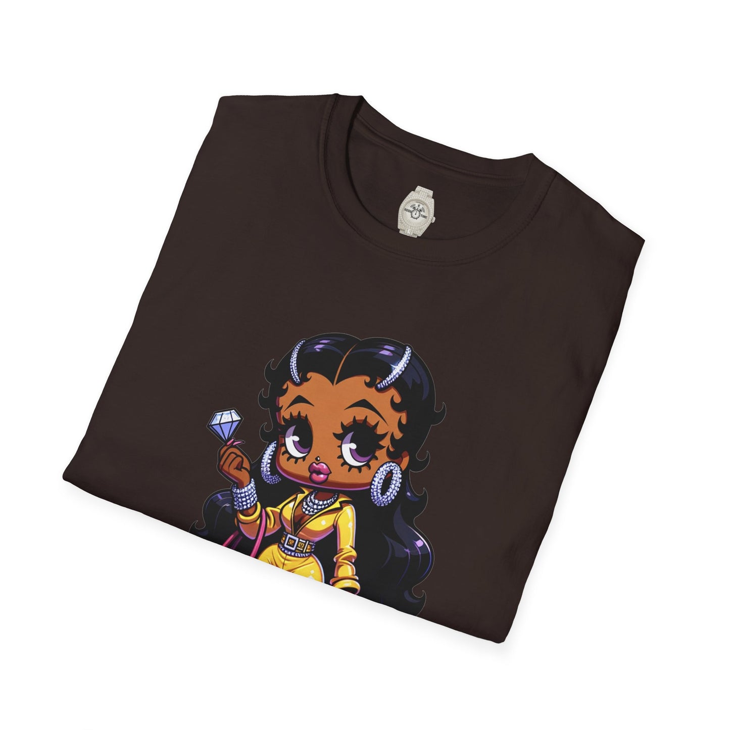 Betty boop Trendy Graphic Tee, Cute Cartoon Character Shirt, Fashionable Unisex T-Shirt for Casual Wear, Gift for Her, Birthday Present