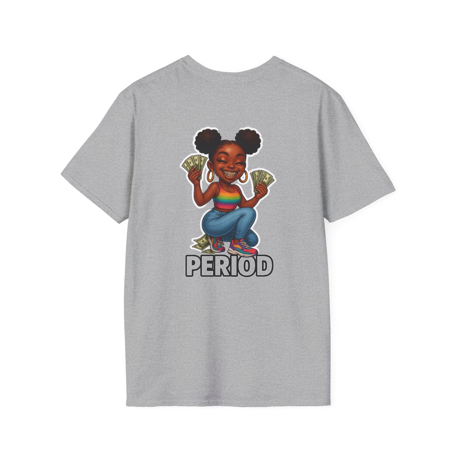 Period Graphic T-Shirt, Fun Tee, Unisex Apparel, Casual Everyday Wear, Gift for Friends, Streetwear Style