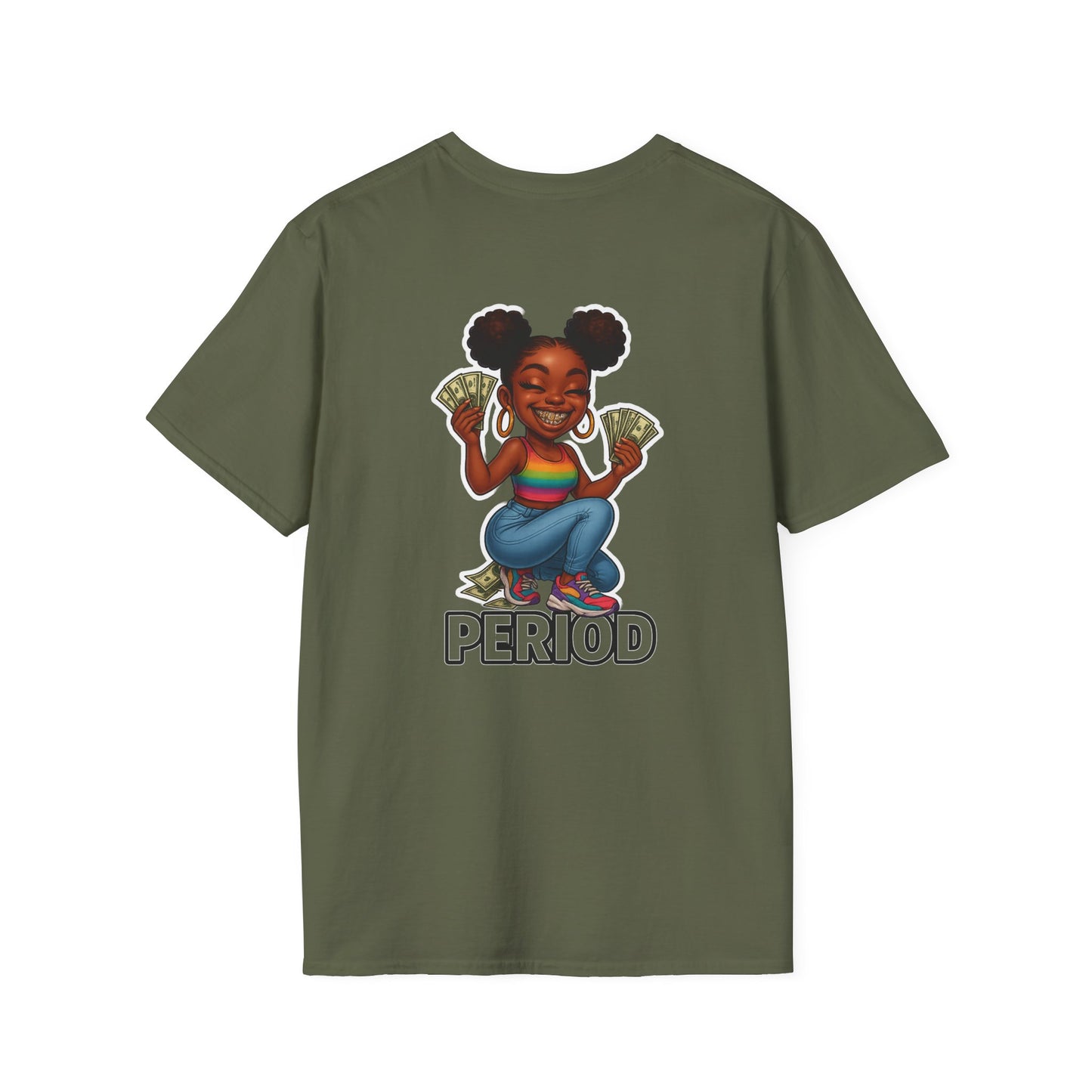 Period Graphic T-Shirt, Fun Tee, Unisex Apparel, Casual Everyday Wear, Gift for Friends, Streetwear Style