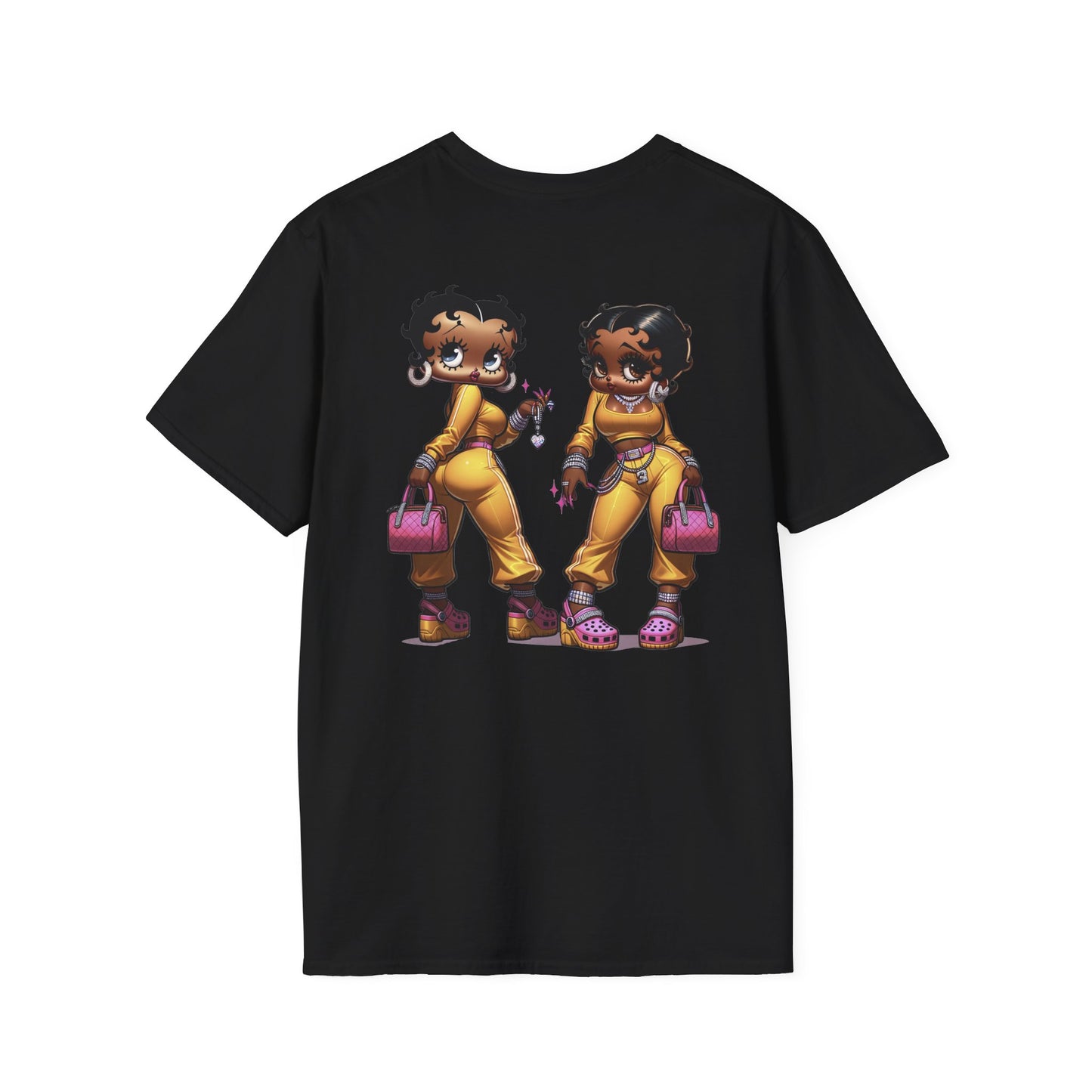 Betty boop Trendy Graphic Tee, Cute Cartoon Character Shirt, Fashionable Unisex T-Shirt for Casual Wear, Gift for Her, Birthday Present