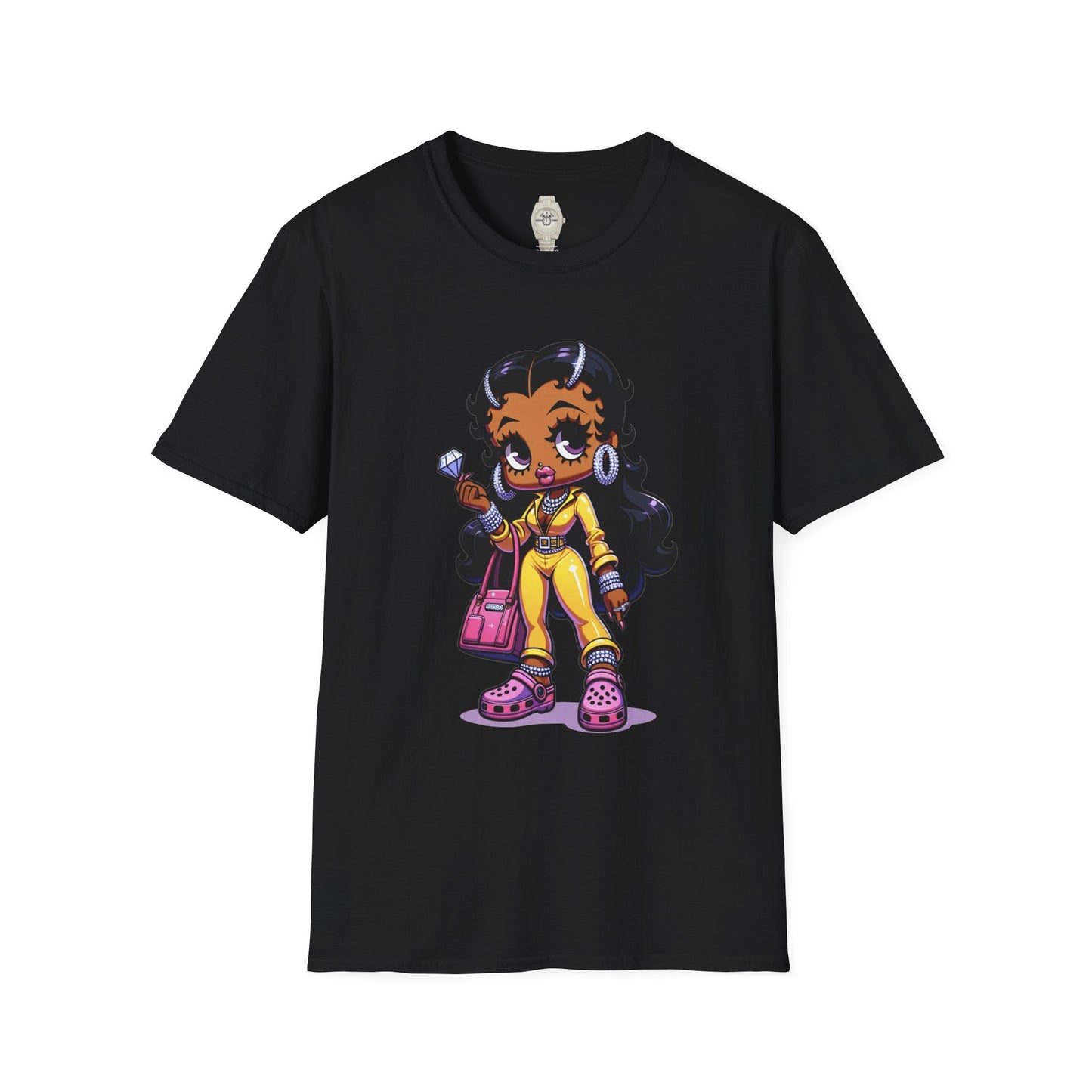 Betty boop Trendy Graphic Tee, Cute Cartoon Character Shirt, Fashionable Unisex T-Shirt for Casual Wear, Gift for Her, Birthday Present