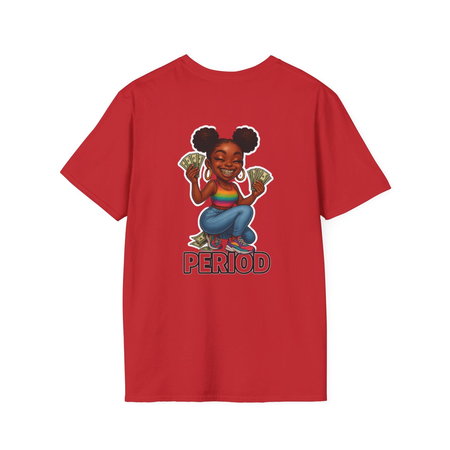 Period Graphic T-Shirt, Fun Tee, Unisex Apparel, Casual Everyday Wear, Gift for Friends, Streetwear Style