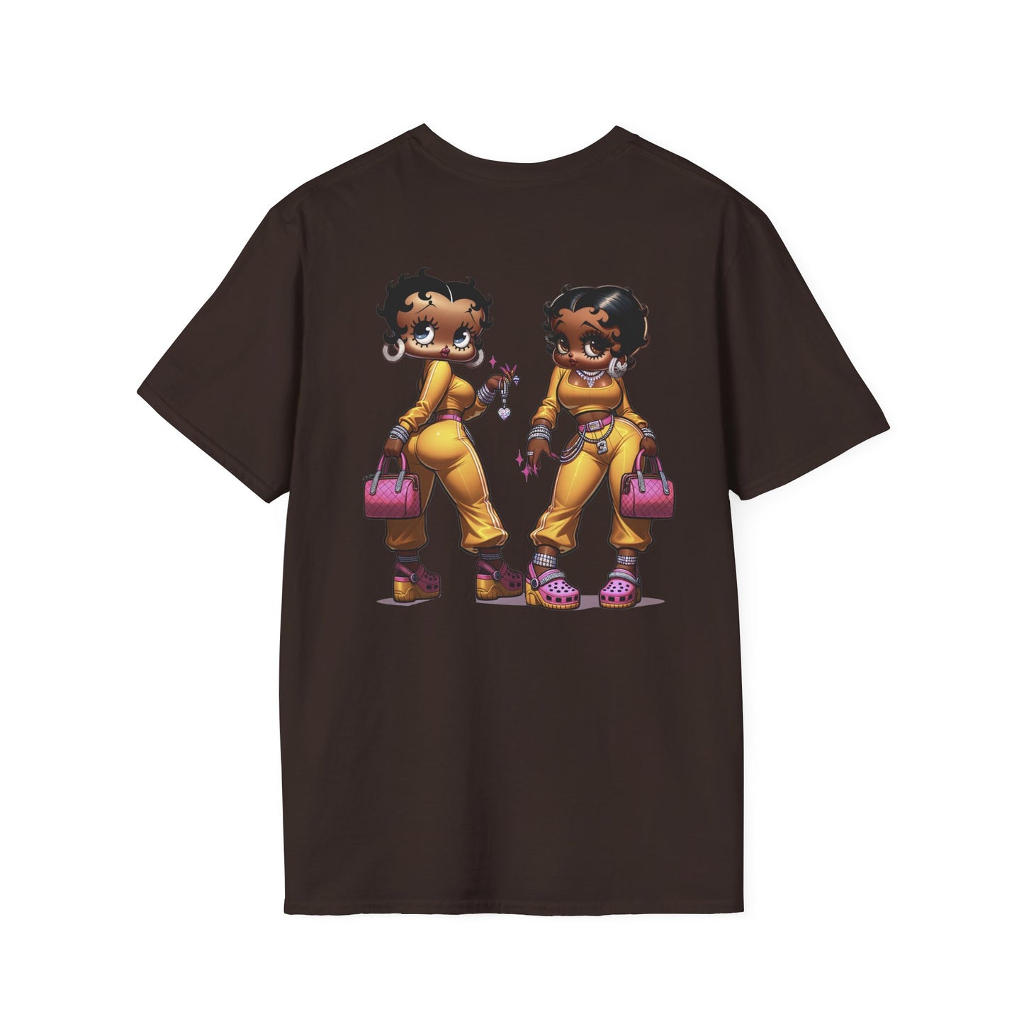 Betty boop Trendy Graphic Tee, Cute Cartoon Character Shirt, Fashionable Unisex T-Shirt for Casual Wear, Gift for Her, Birthday Present