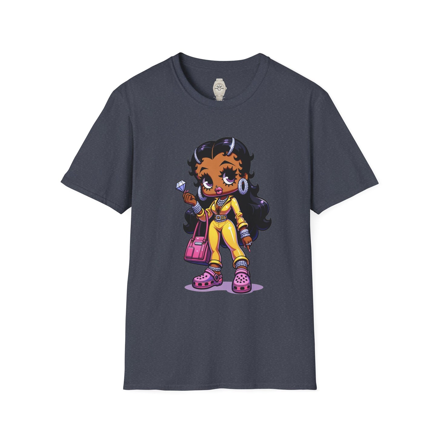 Betty boop Trendy Graphic Tee, Cute Cartoon Character Shirt, Fashionable Unisex T-Shirt for Casual Wear, Gift for Her, Birthday Present