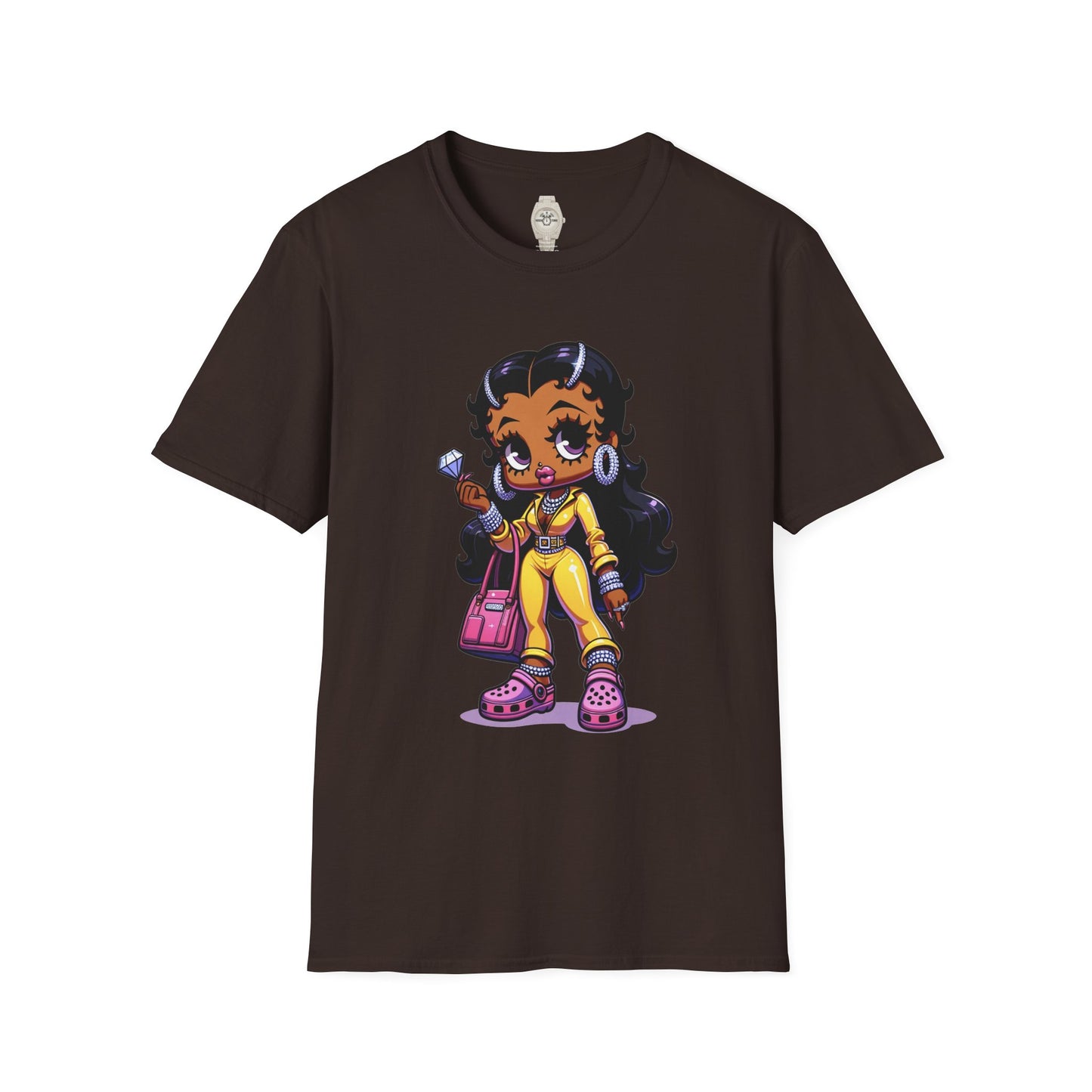 Betty boop Trendy Graphic Tee, Cute Cartoon Character Shirt, Fashionable Unisex T-Shirt for Casual Wear, Gift for Her, Birthday Present