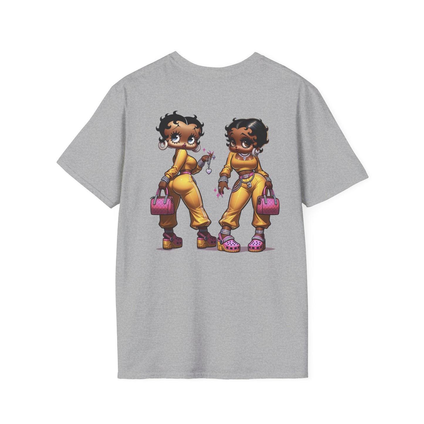 Betty boop Trendy Graphic Tee, Cute Cartoon Character Shirt, Fashionable Unisex T-Shirt for Casual Wear, Gift for Her, Birthday Present