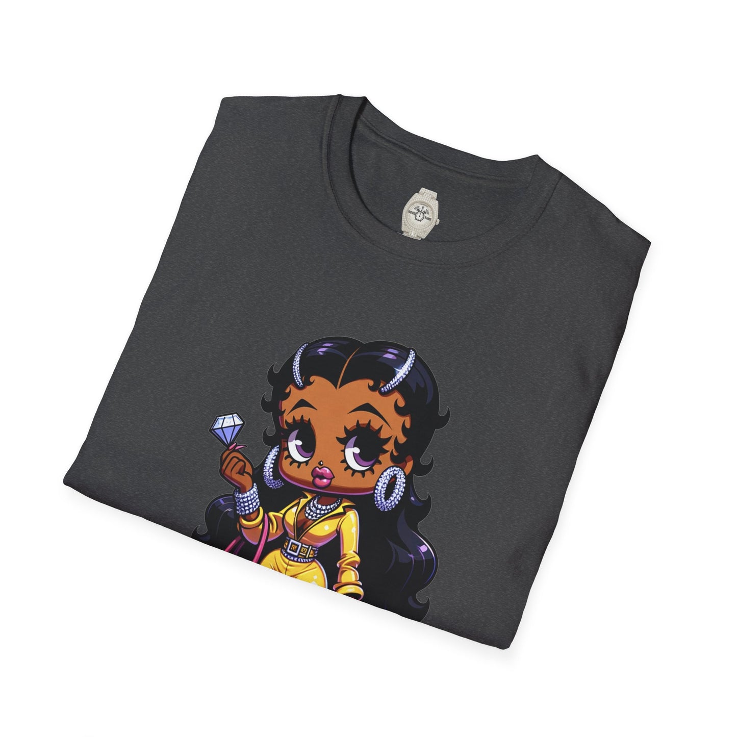 Betty boop Trendy Graphic Tee, Cute Cartoon Character Shirt, Fashionable Unisex T-Shirt for Casual Wear, Gift for Her, Birthday Present