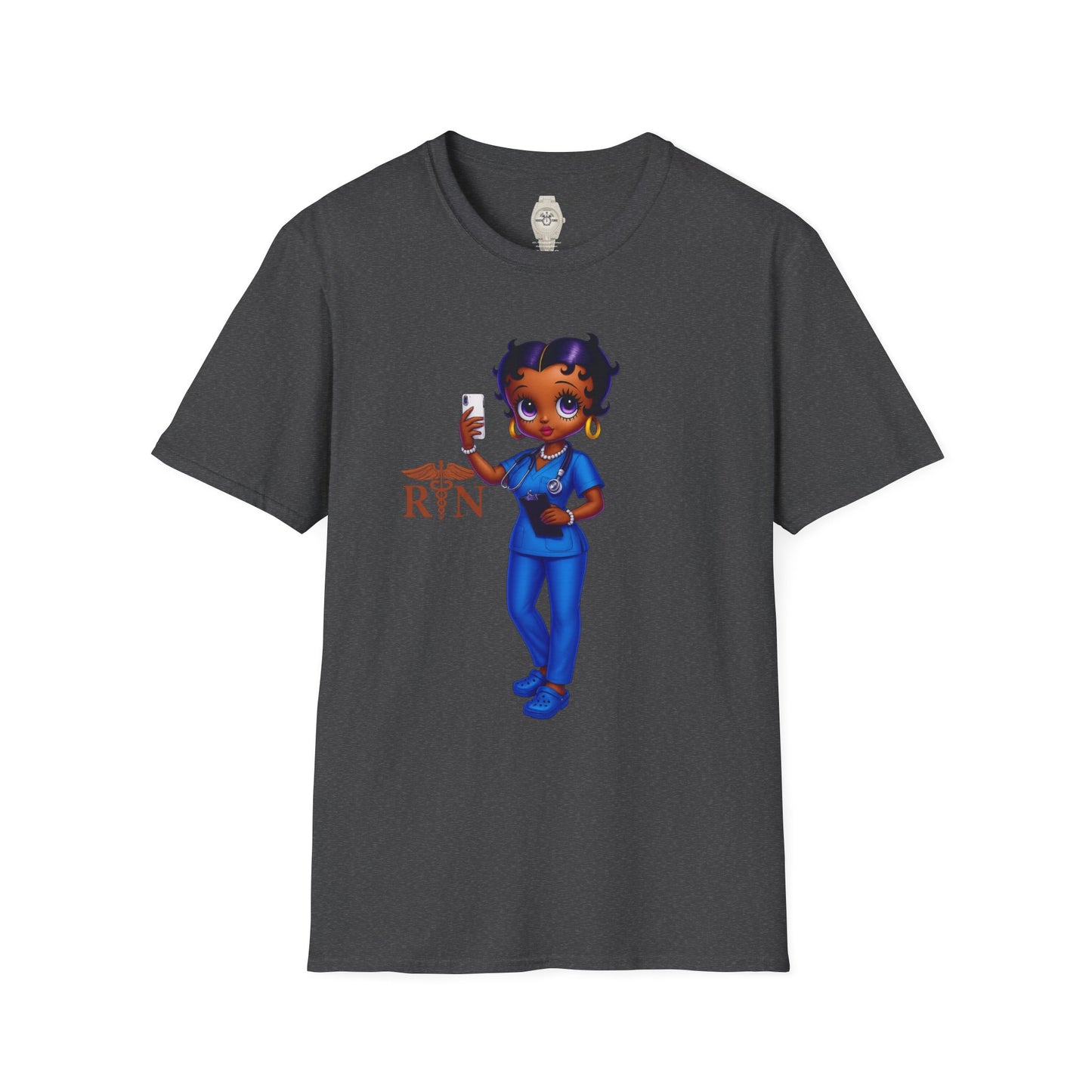 Betty boop RN Stylish Cartoon Graphic T-Shirt - Fun Unisex Tee for Casual Outings, Gifts, Printed Apparel, Birthday, Summer Wear
