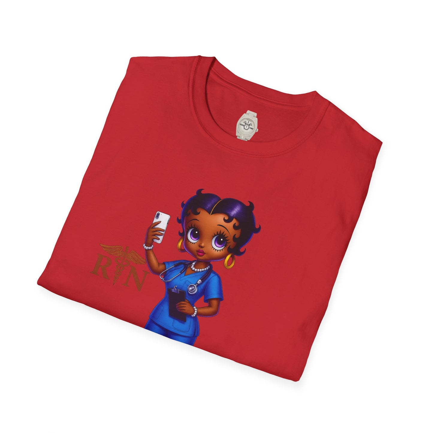 Betty boop RN Stylish Cartoon Graphic T-Shirt - Fun Unisex Tee for Casual Outings, Gifts, Printed Apparel, Birthday, Summer Wear