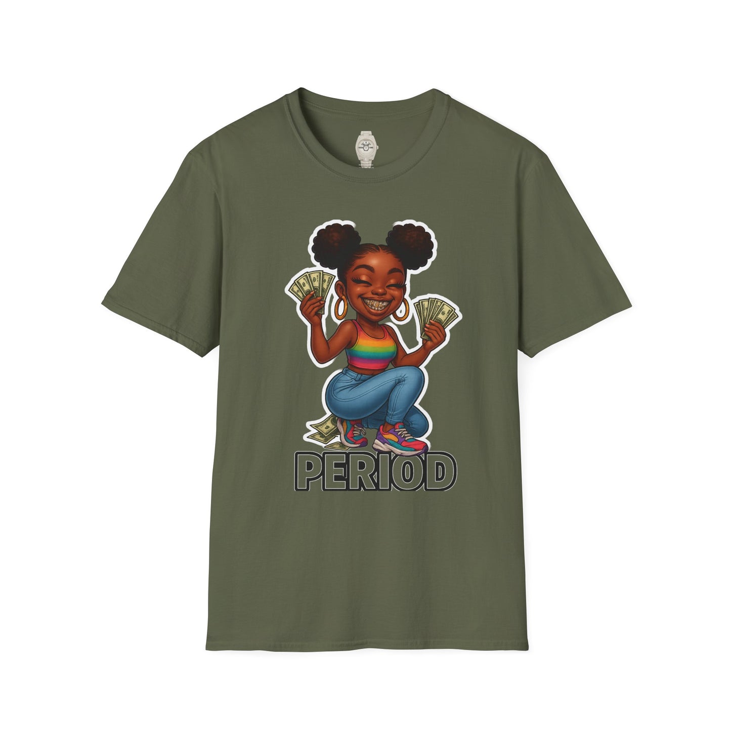 Period Graphic T-Shirt, Fun Tee, Unisex Apparel, Casual Everyday Wear, Gift for Friends, Streetwear Style