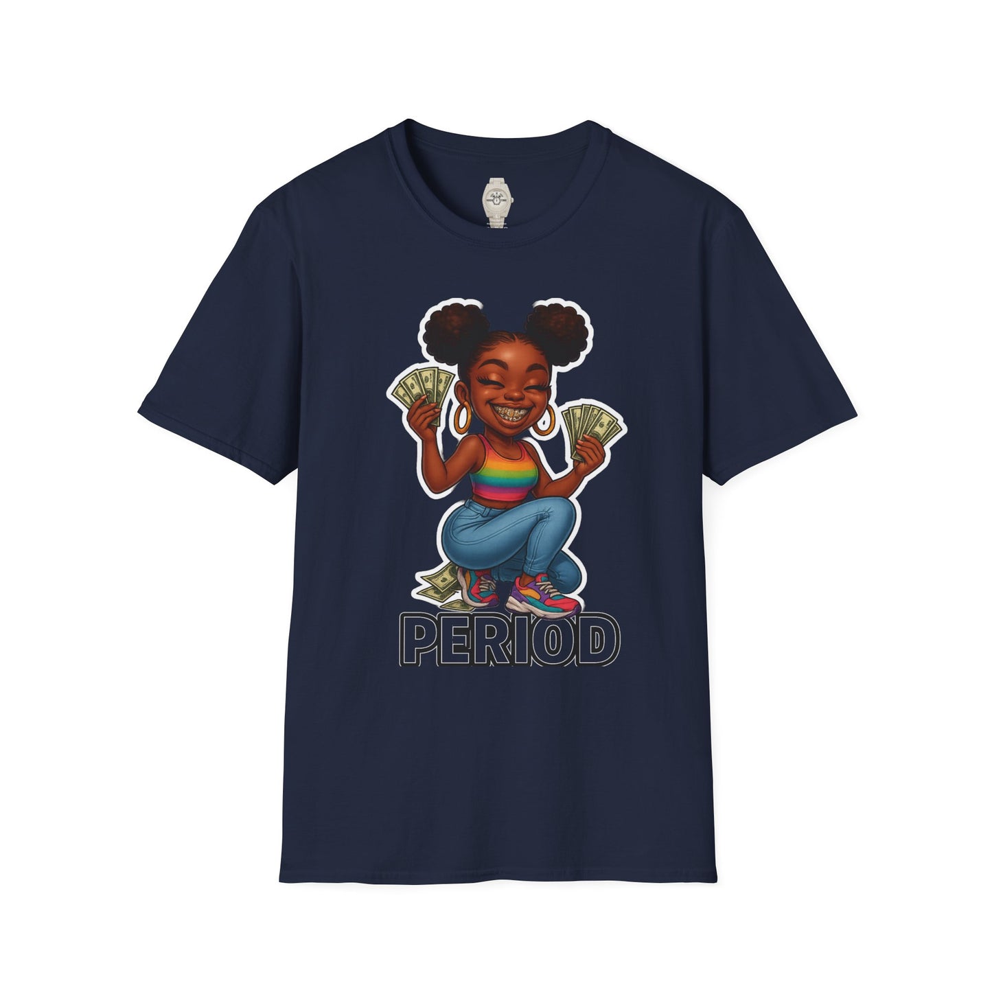 Period Graphic T-Shirt, Fun Tee, Unisex Apparel, Casual Everyday Wear, Gift for Friends, Streetwear Style