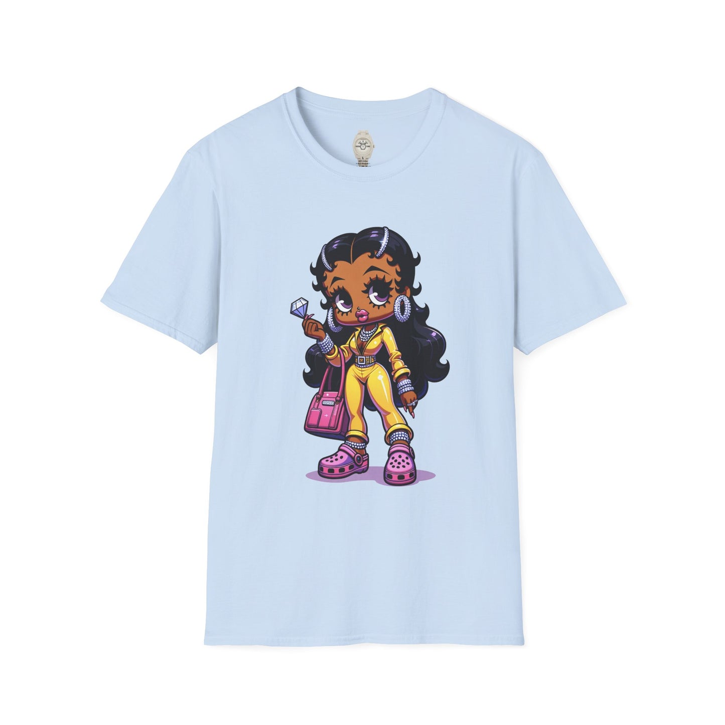 Betty boop Trendy Graphic Tee, Cute Cartoon Character Shirt, Fashionable Unisex T-Shirt for Casual Wear, Gift for Her, Birthday Present