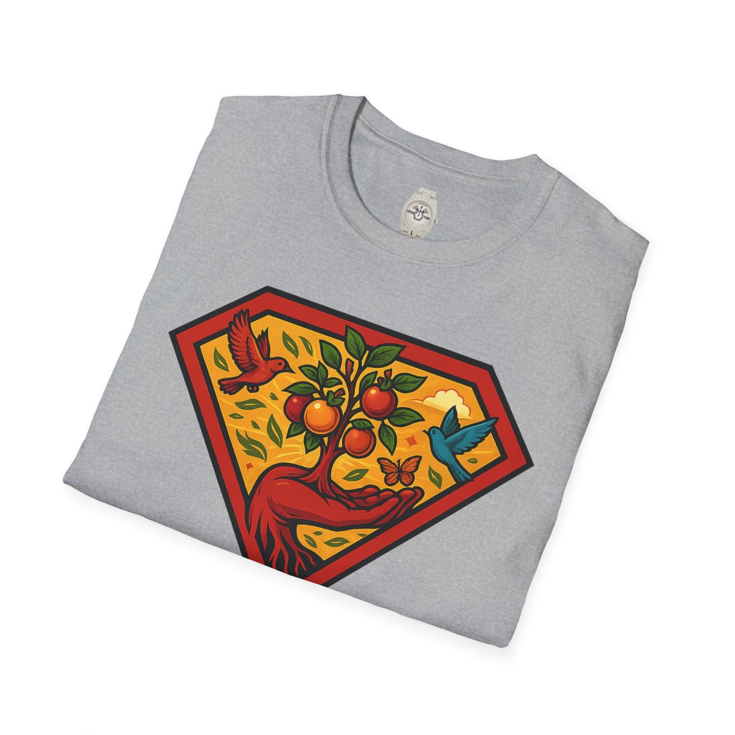 Abundance Superhero T-Shirt, Positive Affirmation Tee, Unisex Gift, Motivational Shirt, Casual Wear, Inspirational Apparel