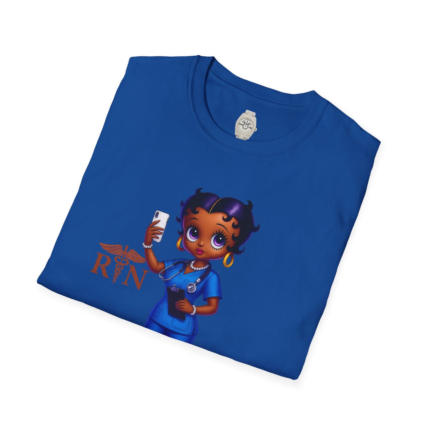 Betty boop RN Stylish Cartoon Graphic T-Shirt - Fun Unisex Tee for Casual Outings, Gifts, Printed Apparel, Birthday, Summer Wear