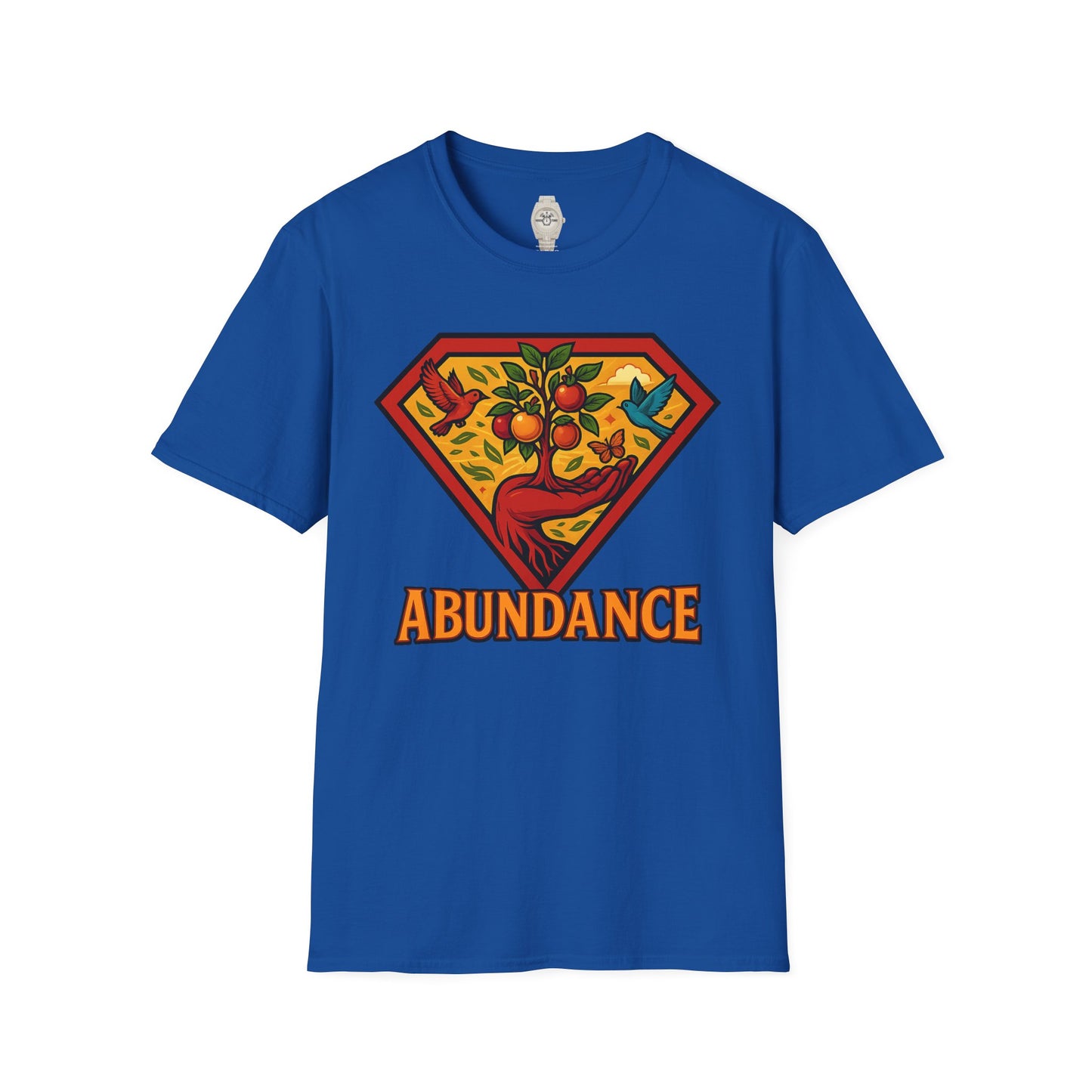 Abundance Superhero T-Shirt, Positive Affirmation Tee, Unisex Gift, Motivational Shirt, Casual Wear, Inspirational Apparel
