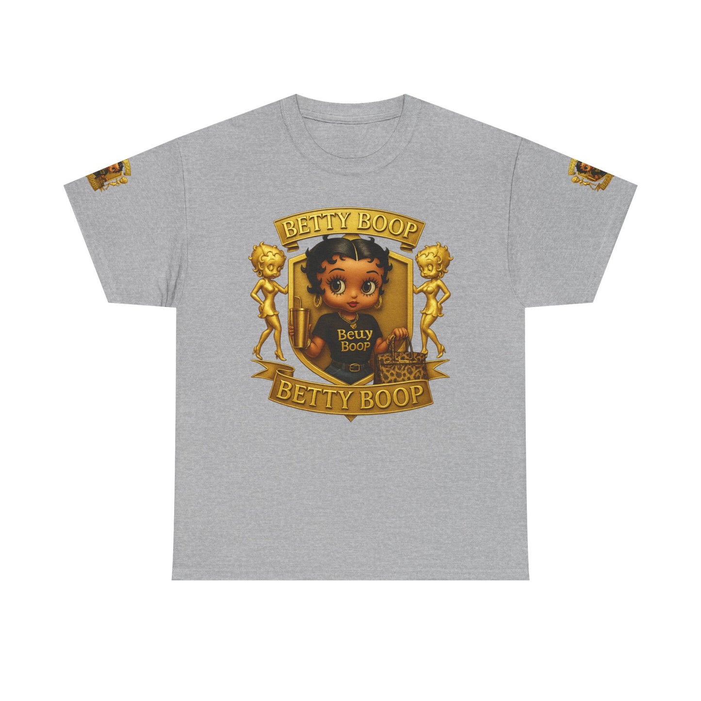 Betty boop Streetwear Graphic Tee, Boop Cartoon, Urban Style Shirt, Gift for Teens, Cool Summer Wear, Casual Everyday Tee