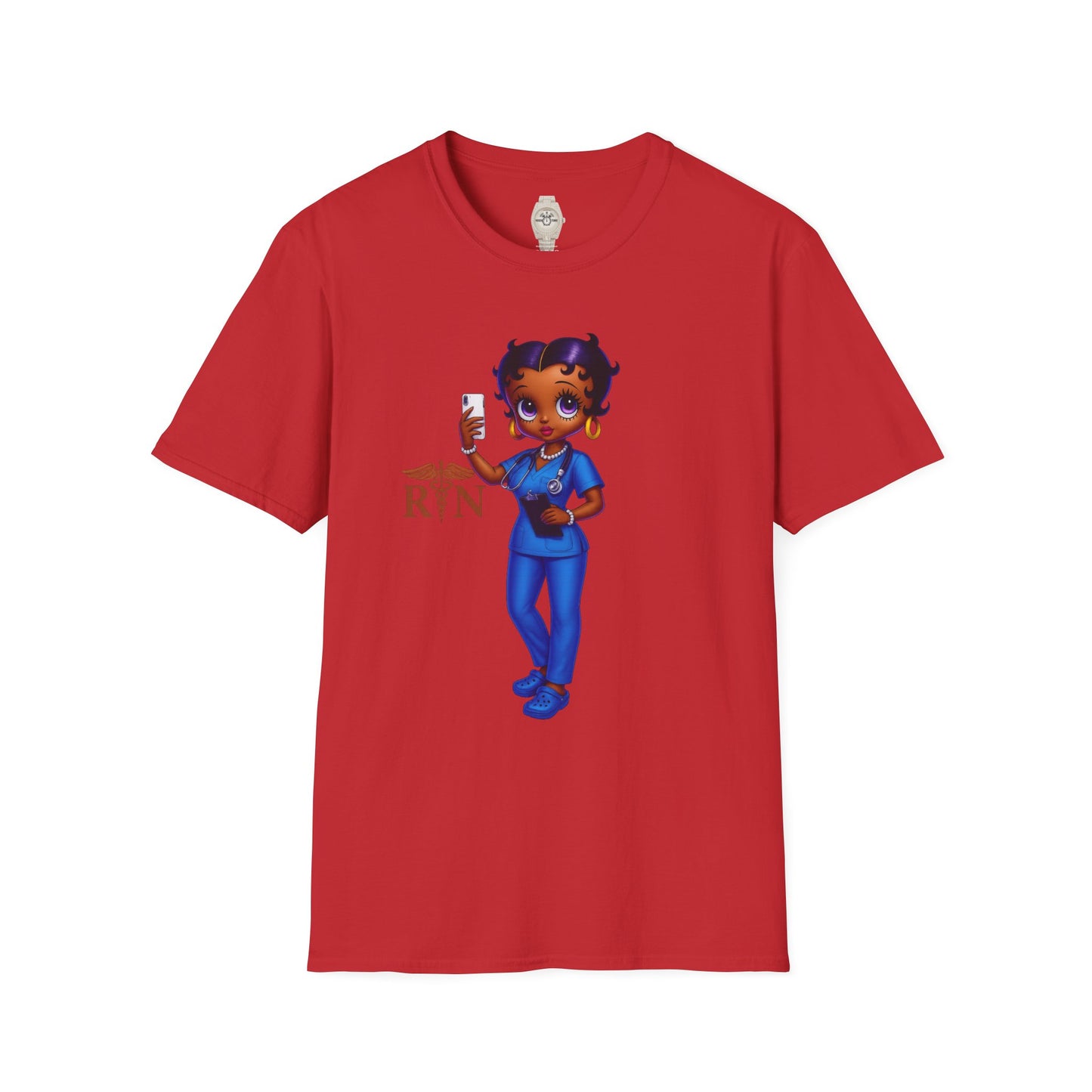 Betty boop RN Stylish Cartoon Graphic T-Shirt - Fun Unisex Tee for Casual Outings, Gifts, Printed Apparel, Birthday, Summer Wear