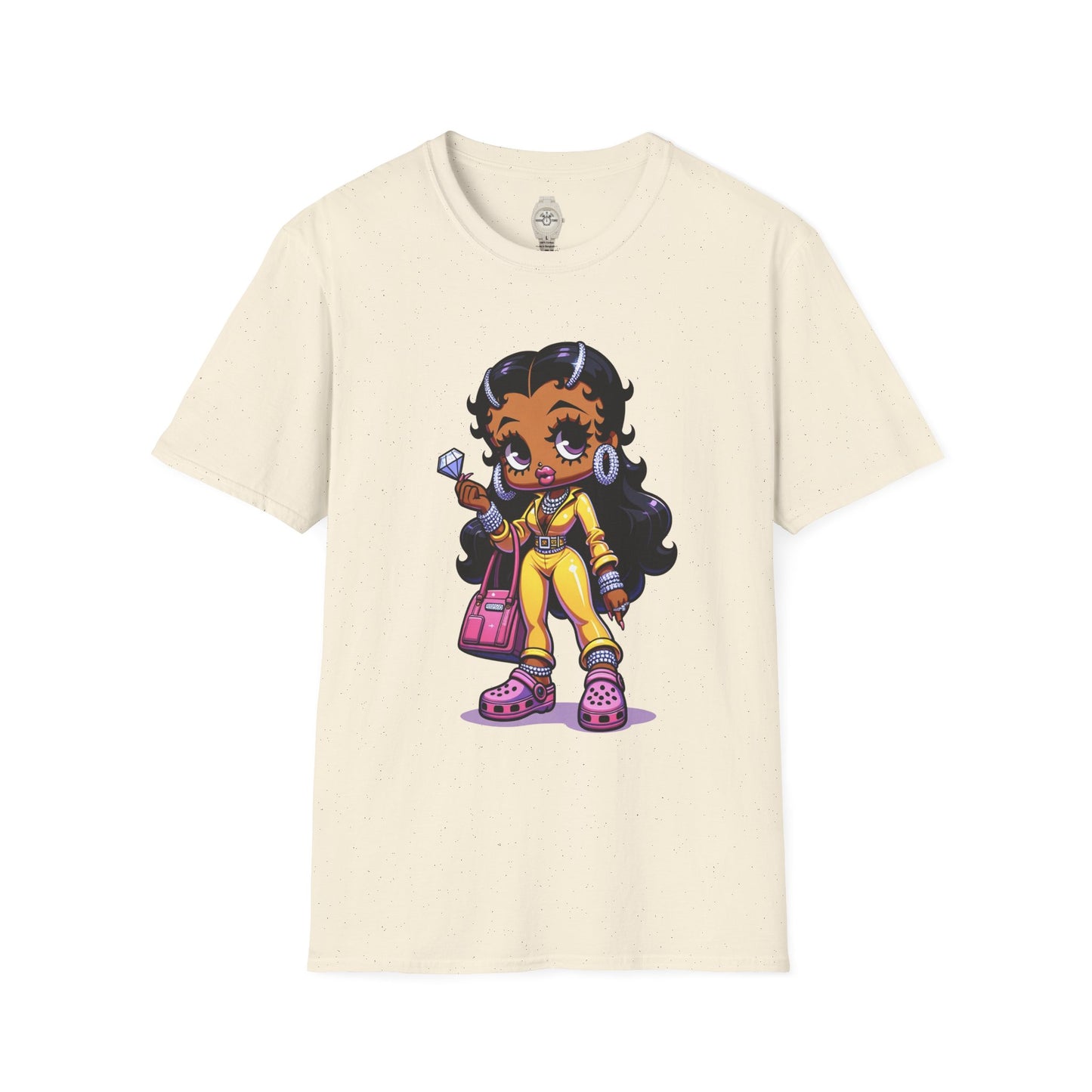 Betty boop Trendy Graphic Tee, Cute Cartoon Character Shirt, Fashionable Unisex T-Shirt for Casual Wear, Gift for Her, Birthday Present
