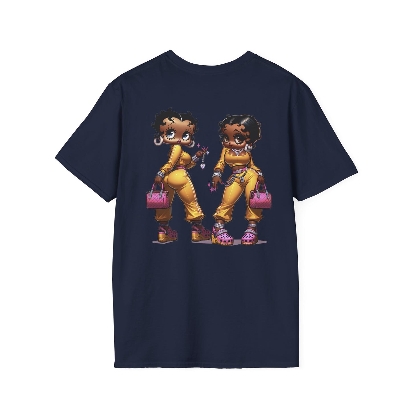 Betty boop Trendy Graphic Tee, Cute Cartoon Character Shirt, Fashionable Unisex T-Shirt for Casual Wear, Gift for Her, Birthday Present