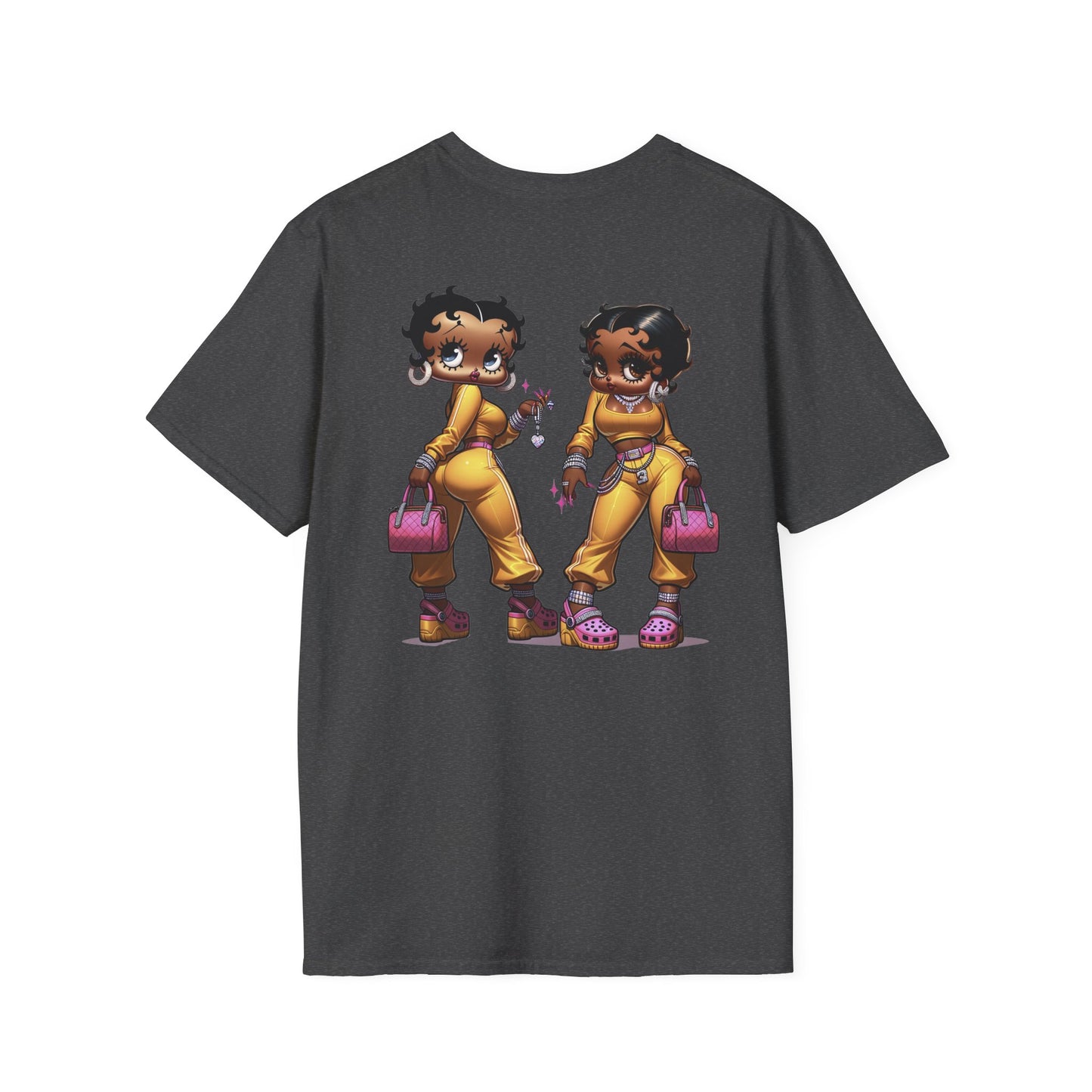 Betty boop Trendy Graphic Tee, Cute Cartoon Character Shirt, Fashionable Unisex T-Shirt for Casual Wear, Gift for Her, Birthday Present