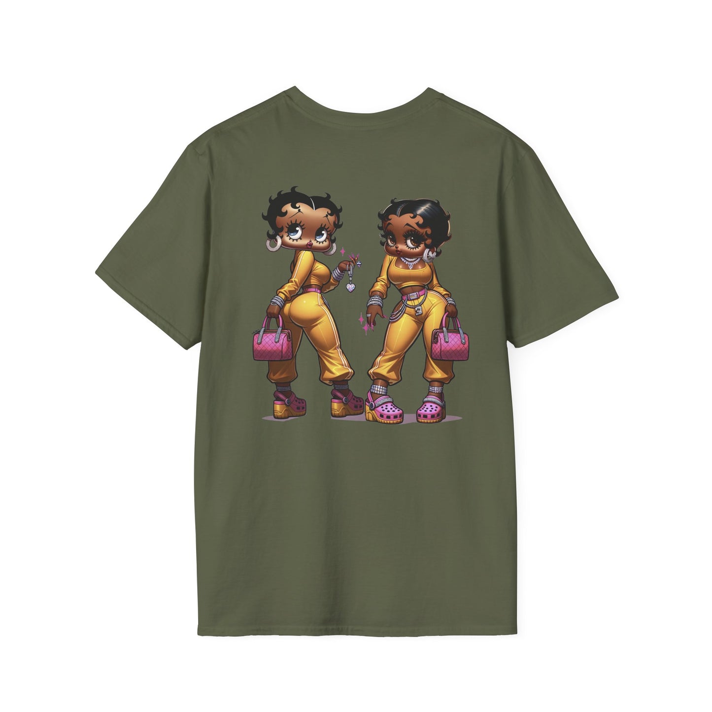Betty boop Trendy Graphic Tee, Cute Cartoon Character Shirt, Fashionable Unisex T-Shirt for Casual Wear, Gift for Her, Birthday Present