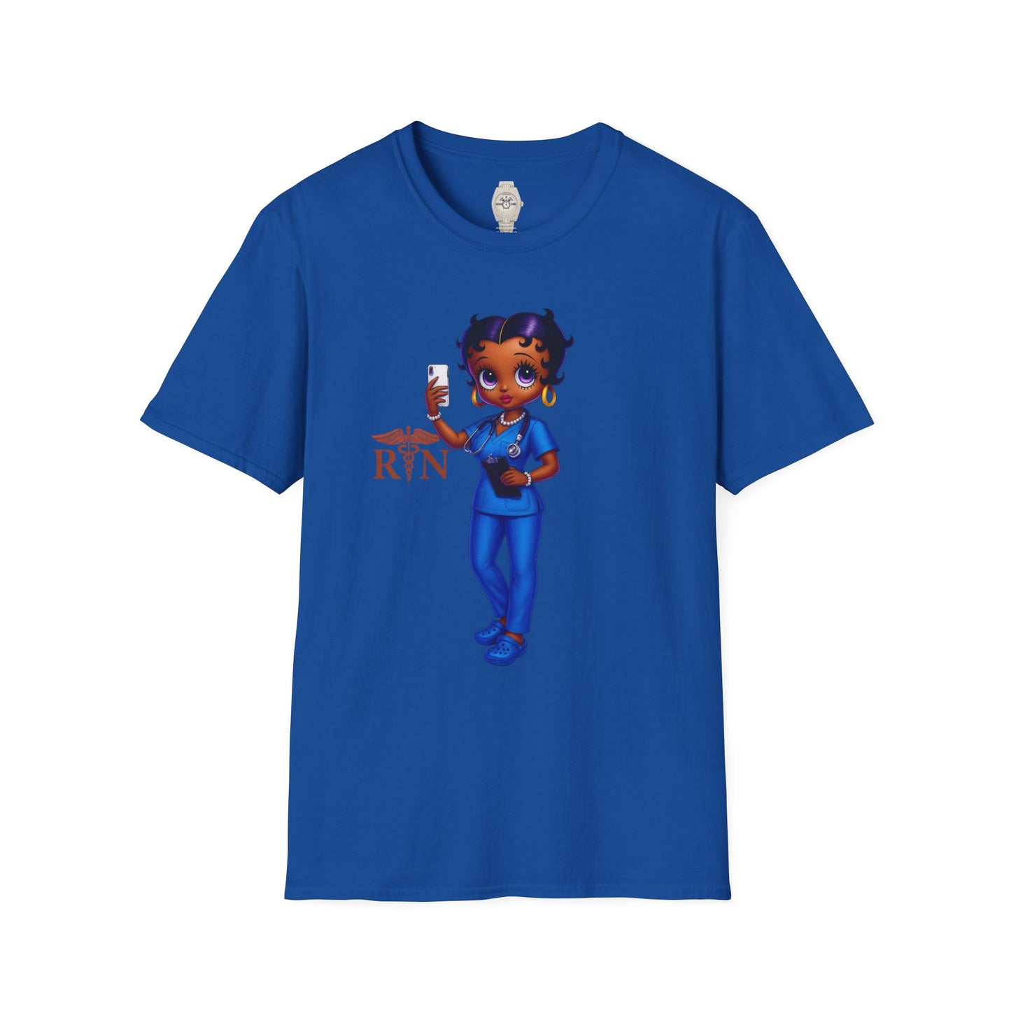 Betty boop RN Stylish Cartoon Graphic T-Shirt - Fun Unisex Tee for Casual Outings, Gifts, Printed Apparel, Birthday, Summer Wear