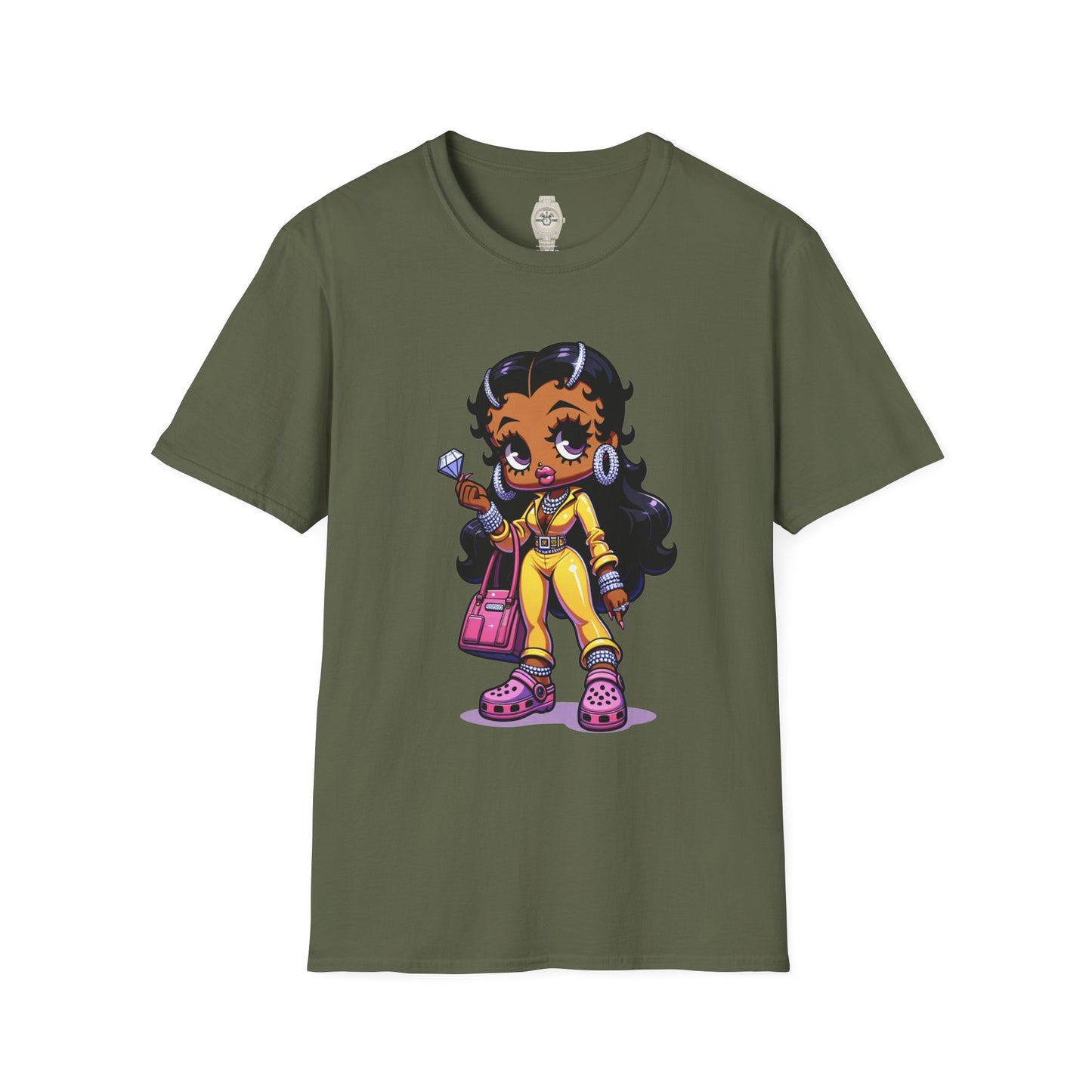 Betty boop Trendy Graphic Tee, Cute Cartoon Character Shirt, Fashionable Unisex T-Shirt for Casual Wear, Gift for Her, Birthday Present