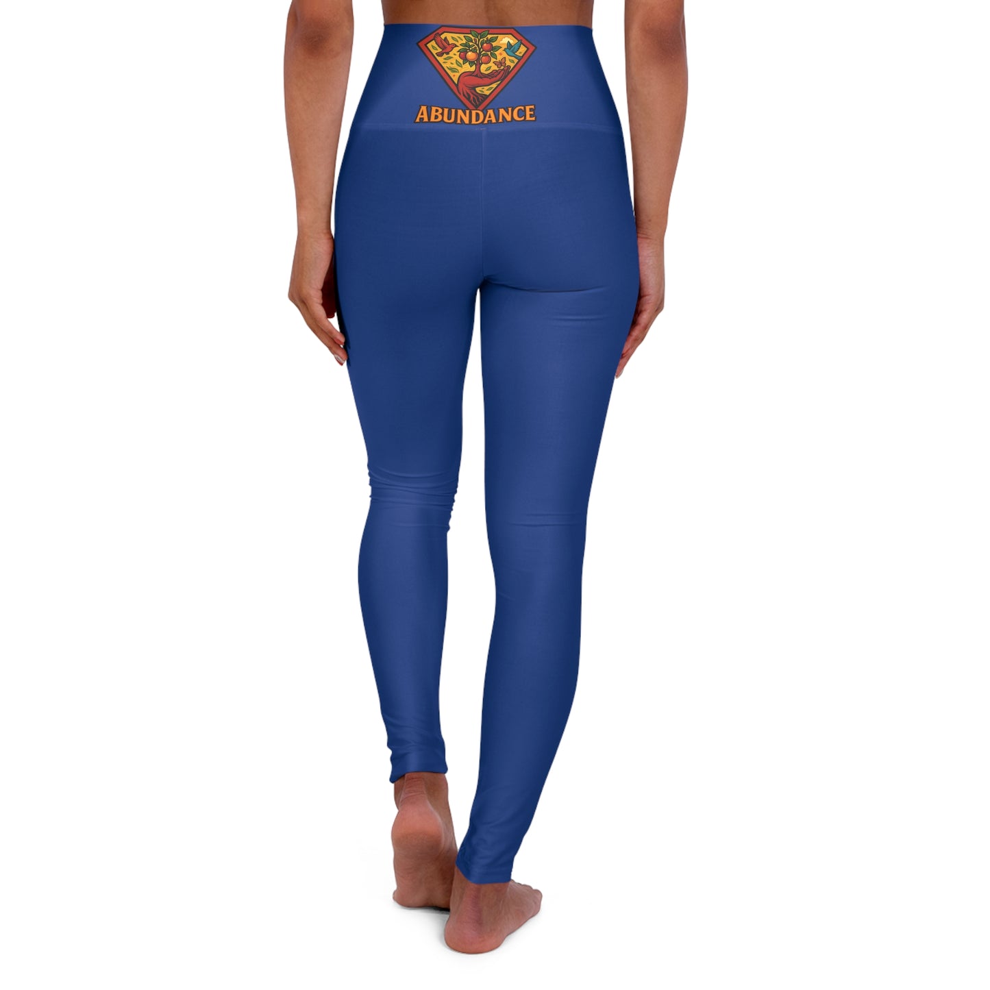 Abundance Vibrant High Waisted Yoga Leggings, Colorful Activewear, Pilates Pants, Fitness Leggings, Yoga Outfits, Stylish Exercise Clothing