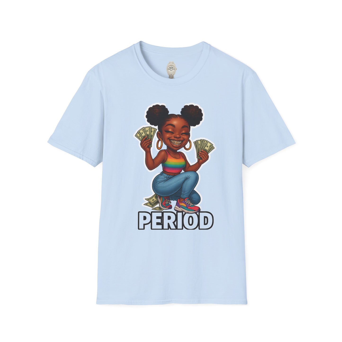 Period Graphic T-Shirt, Fun Tee, Unisex Apparel, Casual Everyday Wear, Gift for Friends, Streetwear Style