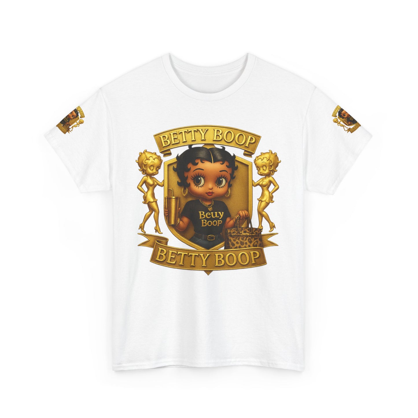 Betty boop Streetwear Graphic Tee, Boop Cartoon, Urban Style Shirt, Gift for Teens, Cool Summer Wear, Casual Everyday Tee