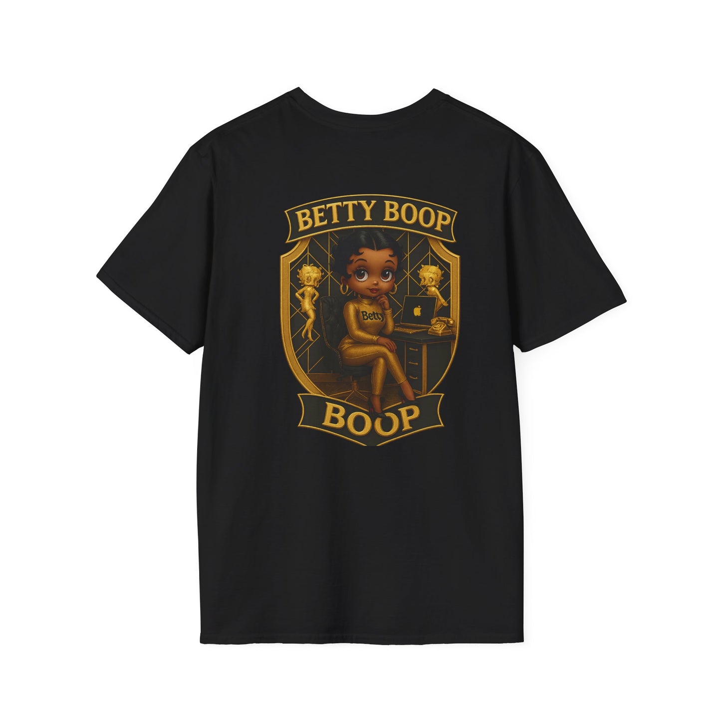 Betty Boop Retro Graphic Tee, Vintage Inspired T-Shirt, Cute Casual Wear, Fun Gift Idea, Cartoon Character Apparel, Modeled for Betty [...]