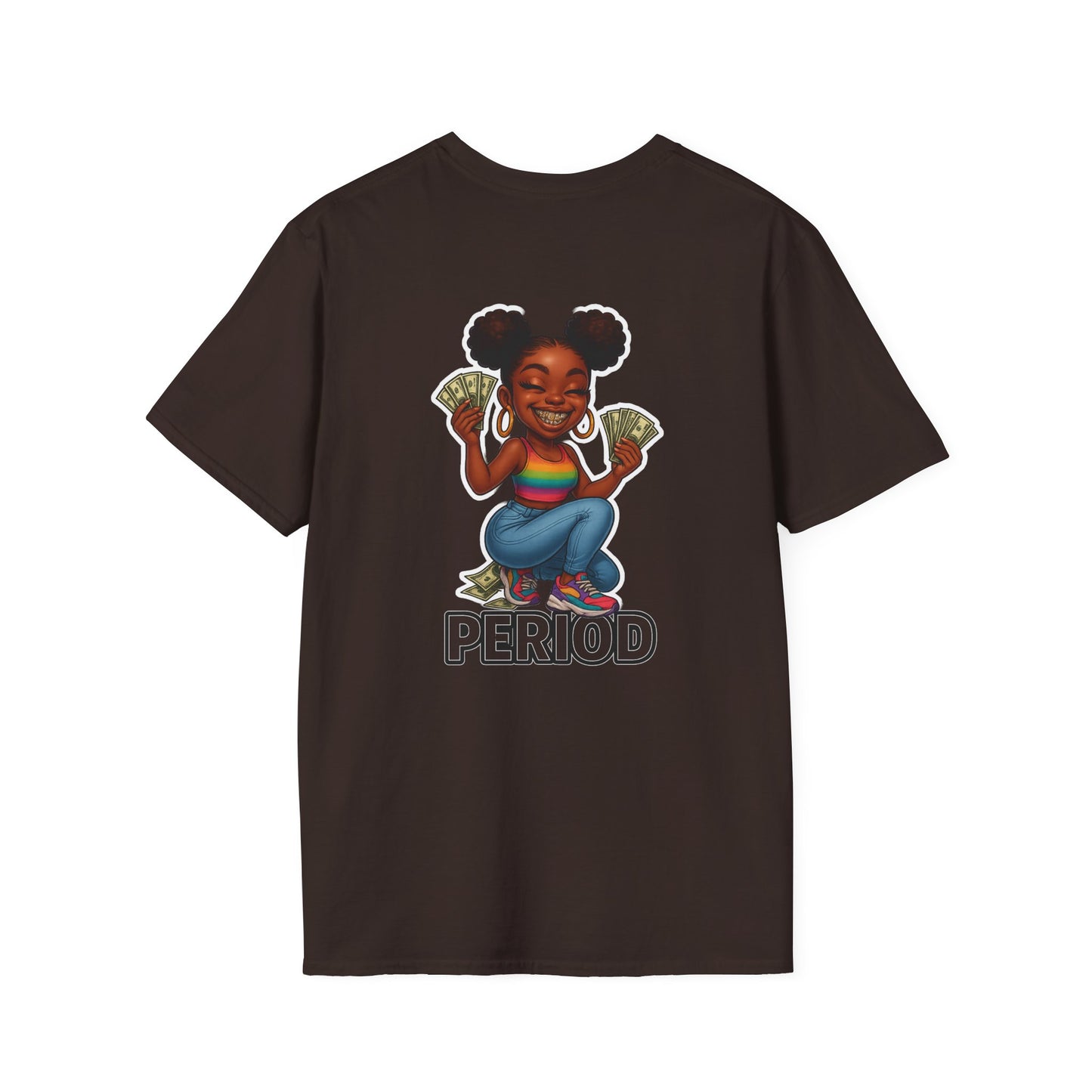 Period Graphic T-Shirt, Fun Tee, Unisex Apparel, Casual Everyday Wear, Gift for Friends, Streetwear Style