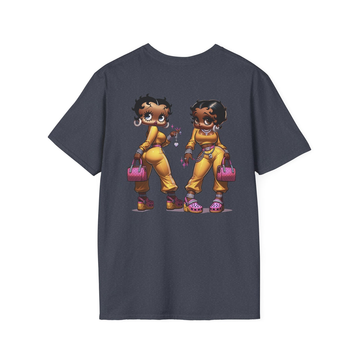 Betty boop Trendy Graphic Tee, Cute Cartoon Character Shirt, Fashionable Unisex T-Shirt for Casual Wear, Gift for Her, Birthday Present