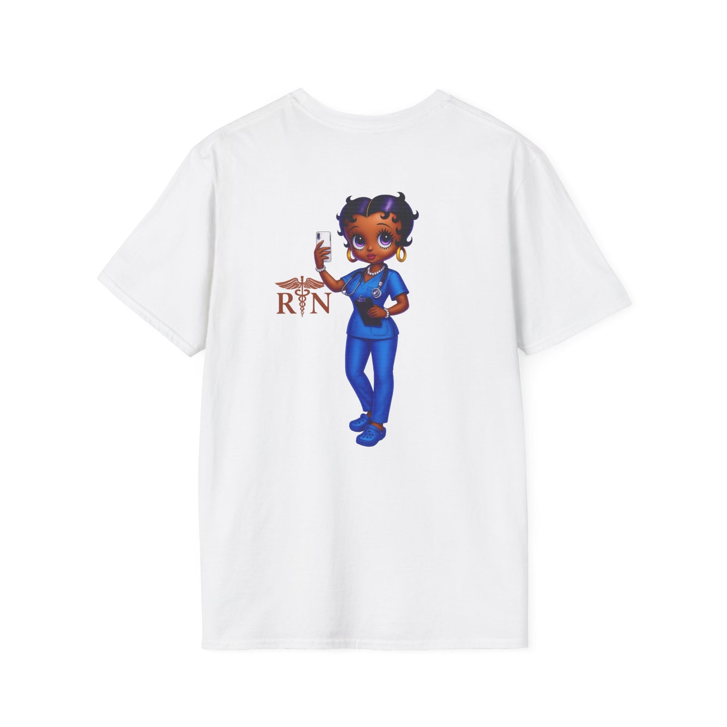 Betty boop RN Stylish Cartoon Graphic T-Shirt - Fun Unisex Tee for Casual Outings, Gifts, Printed Apparel, Birthday, Summer Wear