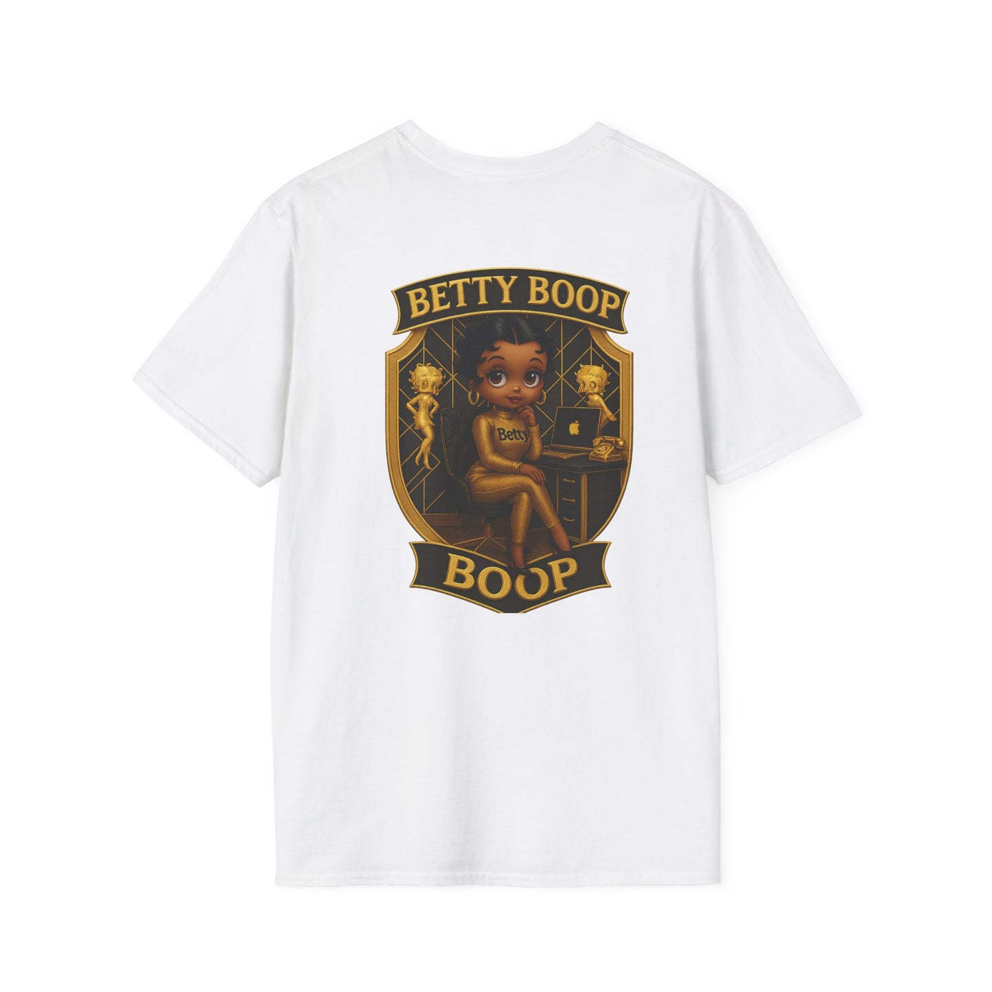 Betty Boop Retro Graphic Tee, Vintage Inspired T-Shirt, Cute Casual Wear, Fun Gift Idea, Cartoon Character Apparel, Modeled for Betty [...]