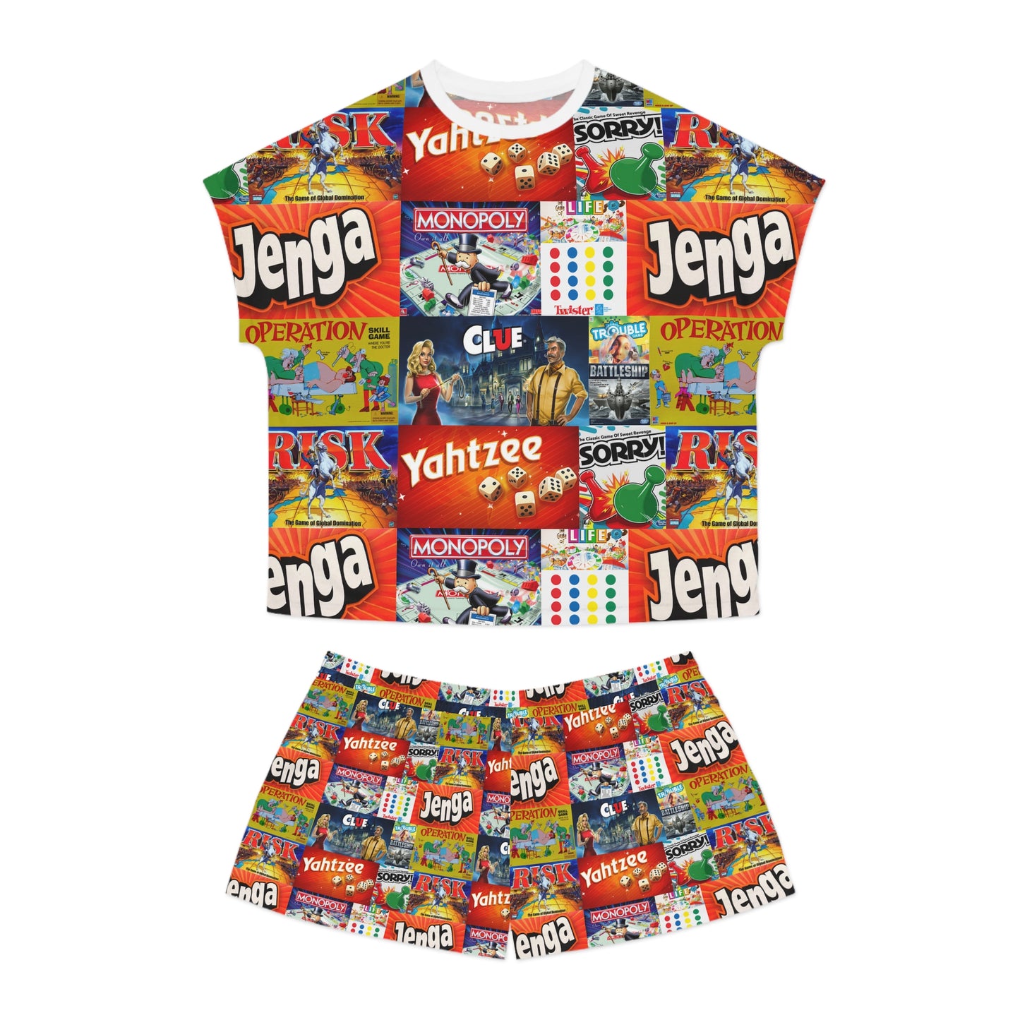 Women's Short Pajama Set (AOP)