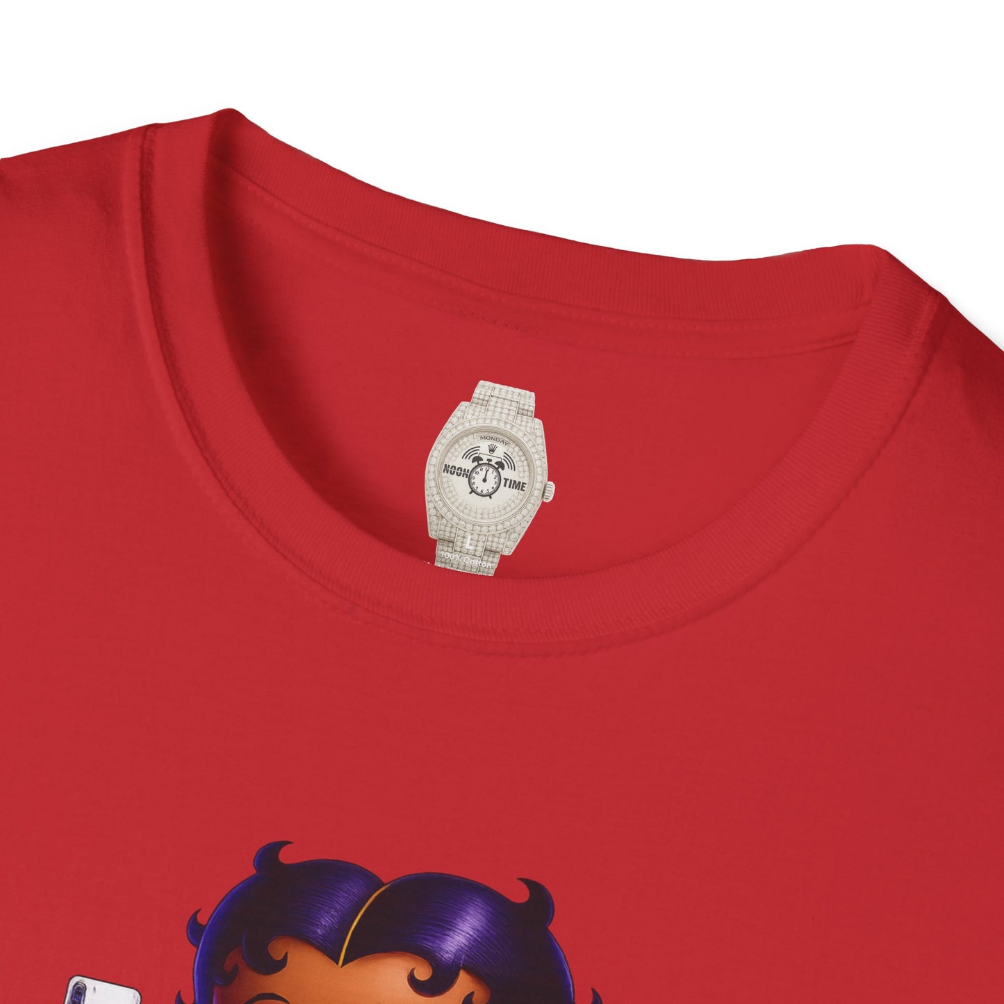 Betty boop RN Stylish Cartoon Graphic T-Shirt - Fun Unisex Tee for Casual Outings, Gifts, Printed Apparel, Birthday, Summer Wear