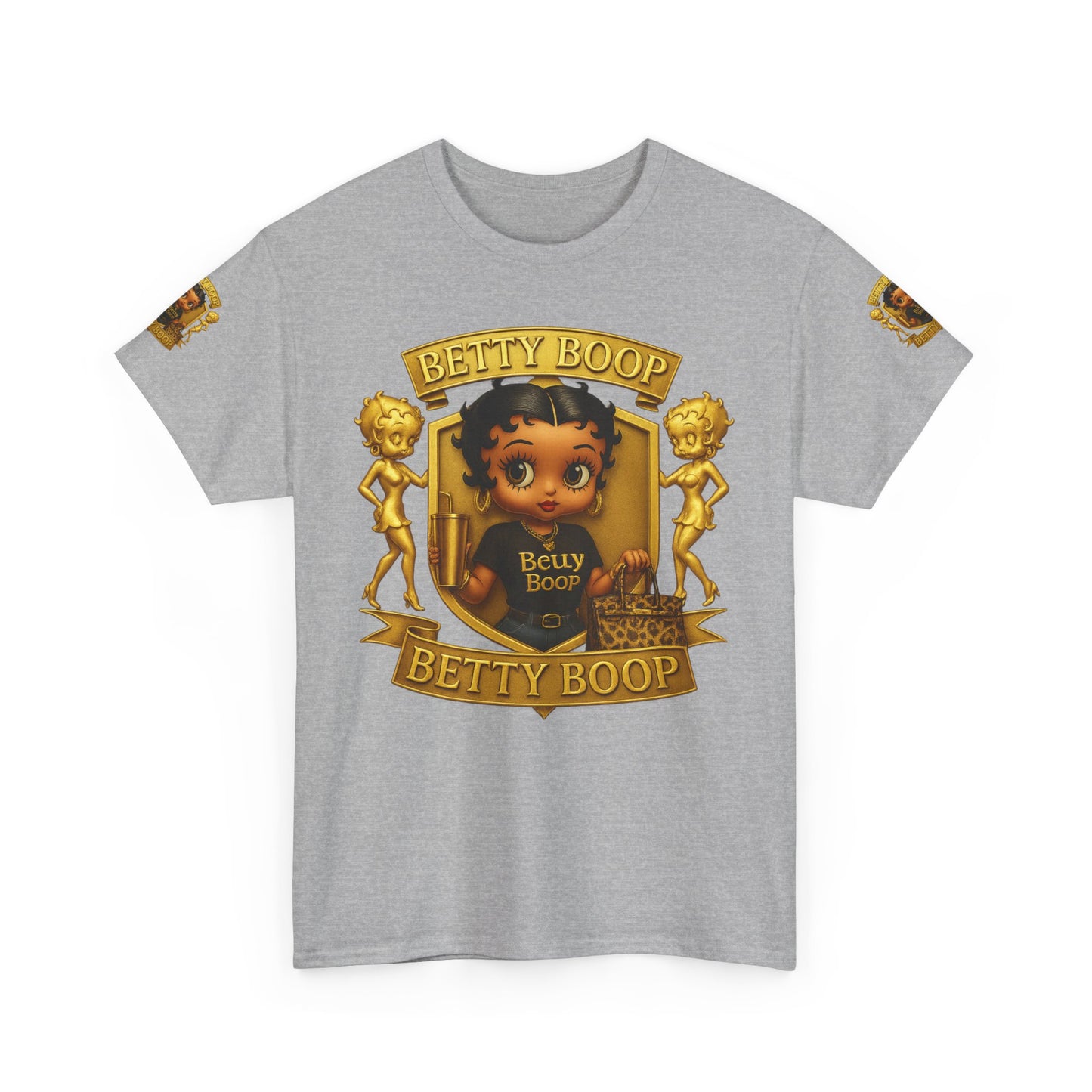 Betty boop Streetwear Graphic Tee, Boop Cartoon, Urban Style Shirt, Gift for Teens, Cool Summer Wear, Casual Everyday Tee