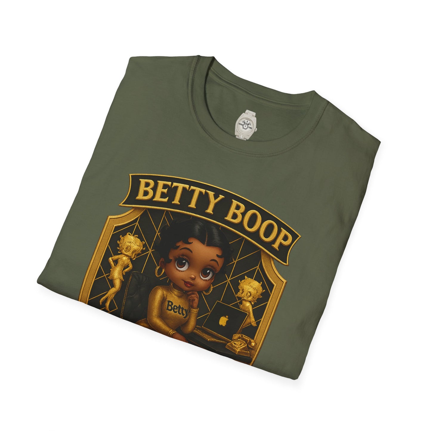 Betty Boop Retro Graphic Tee, Vintage Inspired T-Shirt, Cute Casual Wear, Fun Gift Idea, Cartoon Character Apparel, Modeled for Betty [...]
