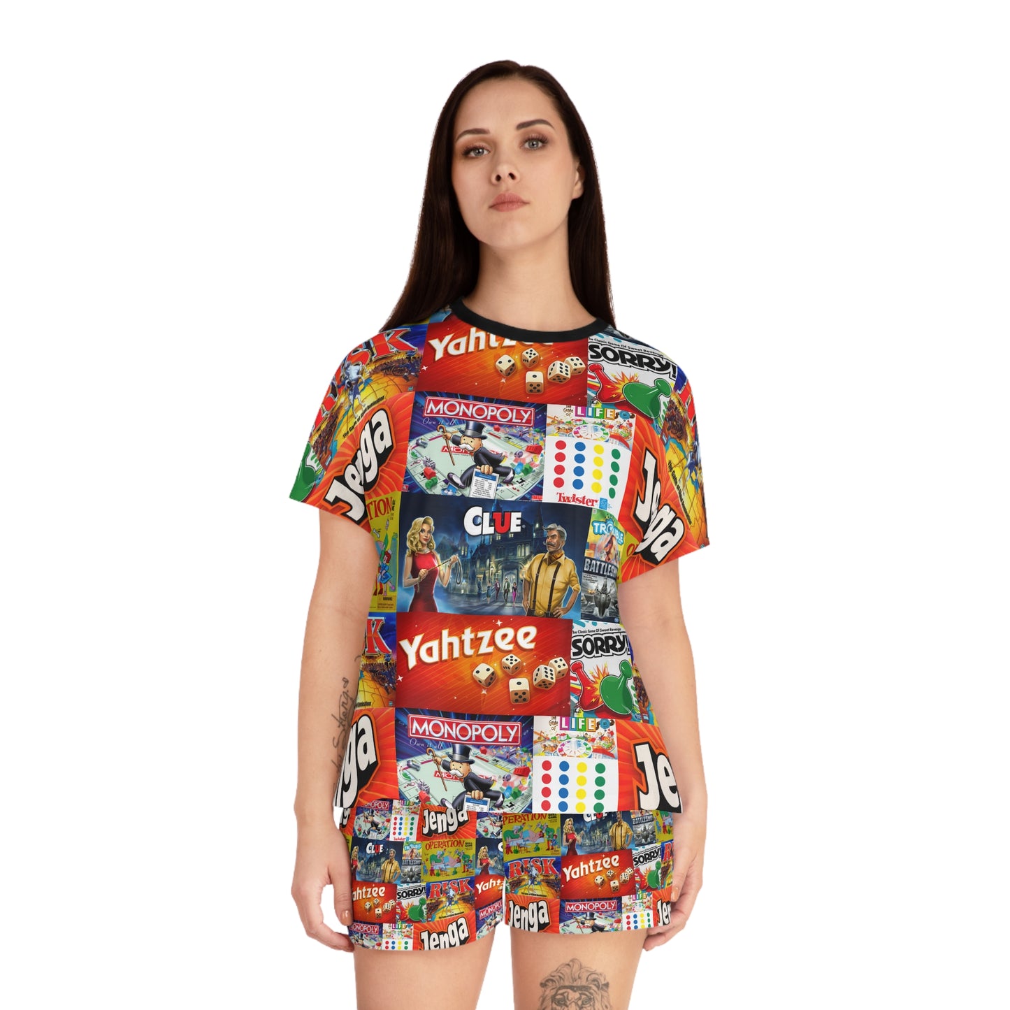 Women's Short Pajama Set (AOP)