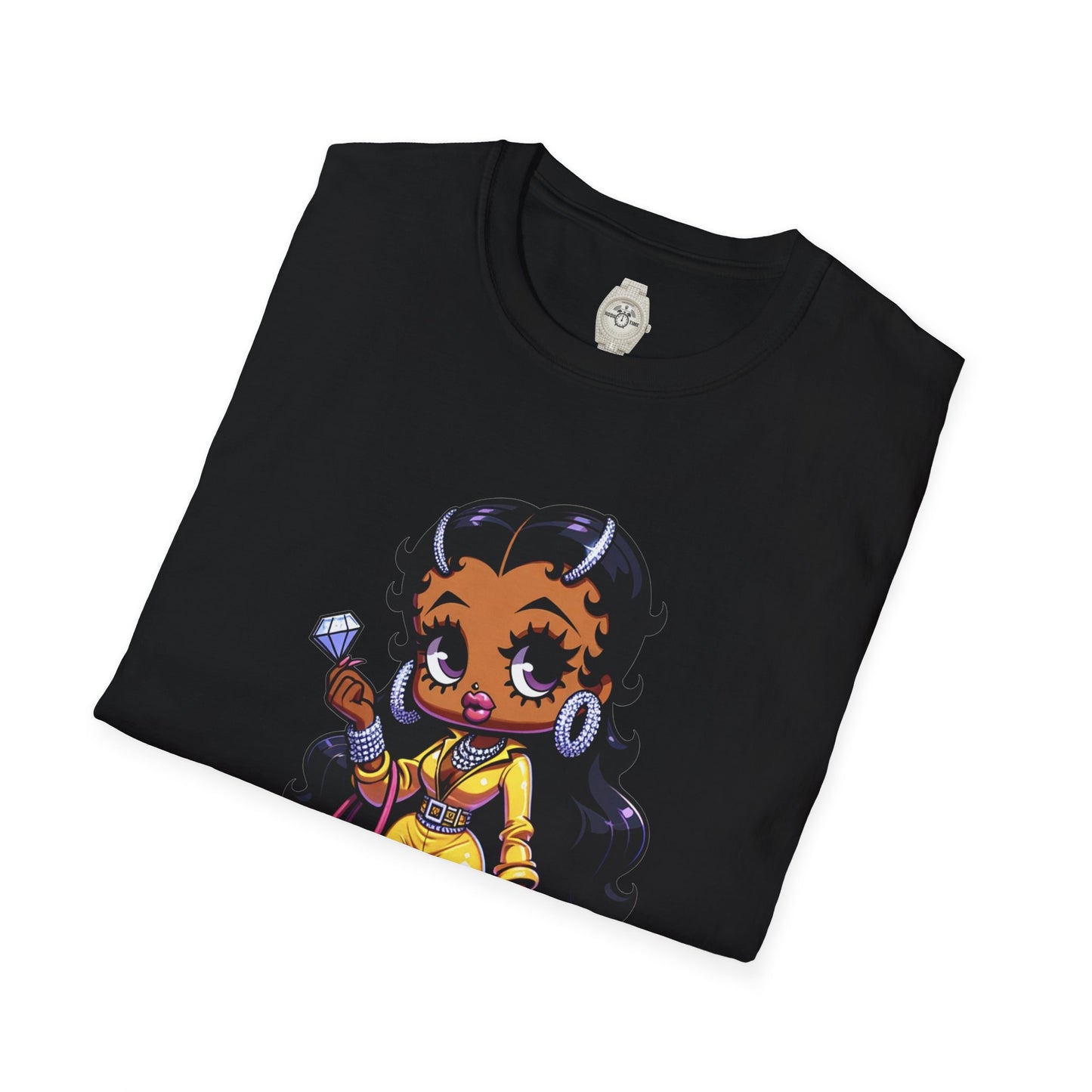 Betty boop Trendy Graphic Tee, Cute Cartoon Character Shirt, Fashionable Unisex T-Shirt for Casual Wear, Gift for Her, Birthday Present