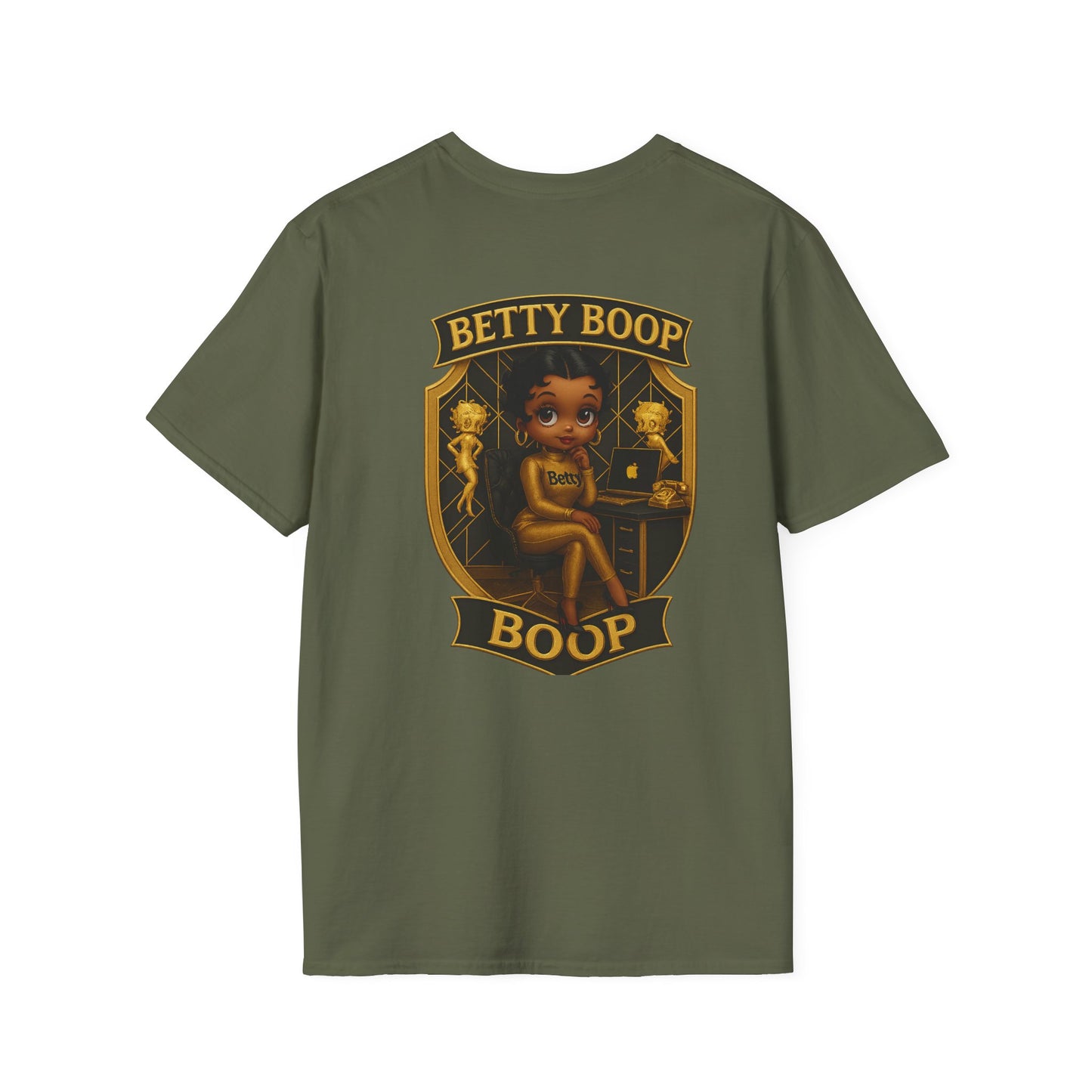 Betty Boop Retro Graphic Tee, Vintage Inspired T-Shirt, Cute Casual Wear, Fun Gift Idea, Cartoon Character Apparel, Modeled for Betty [...]