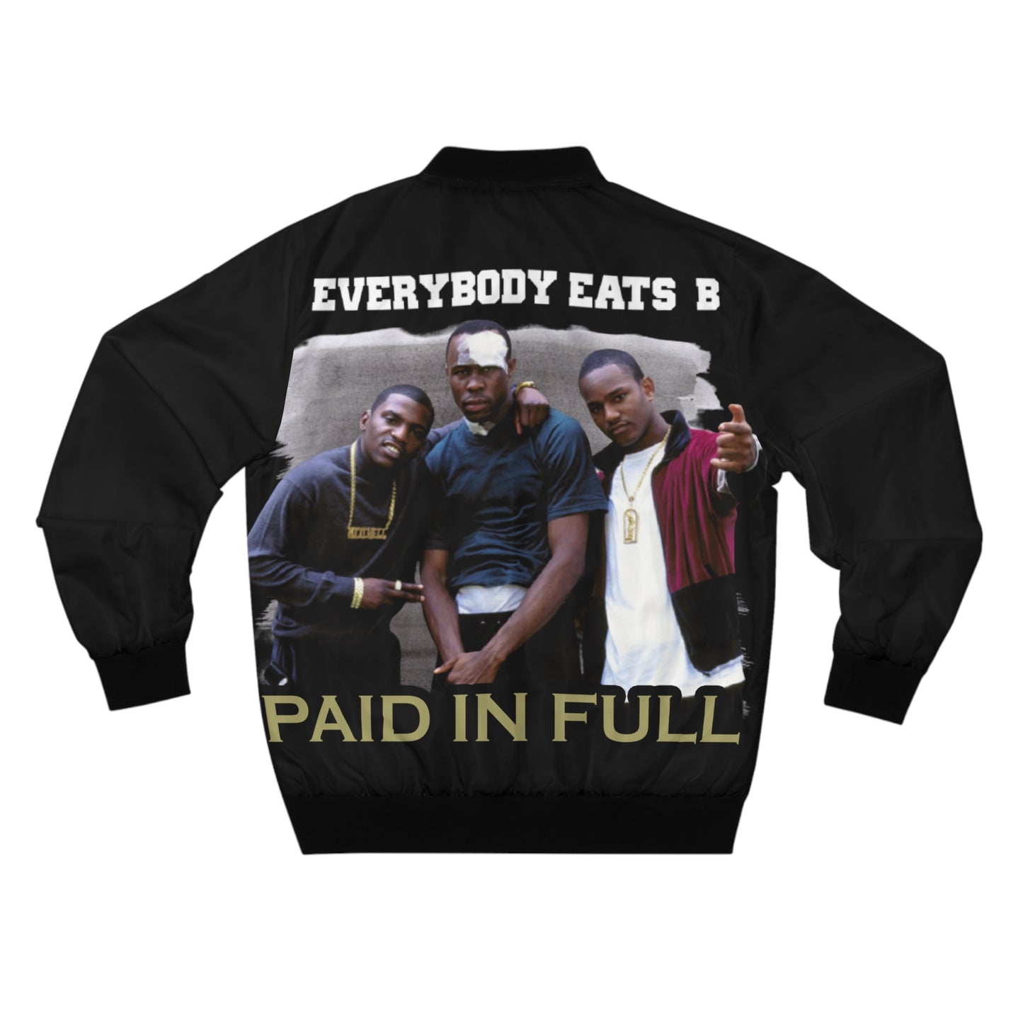 Paid in full,Mitch Men's AOP Bomber Jacket