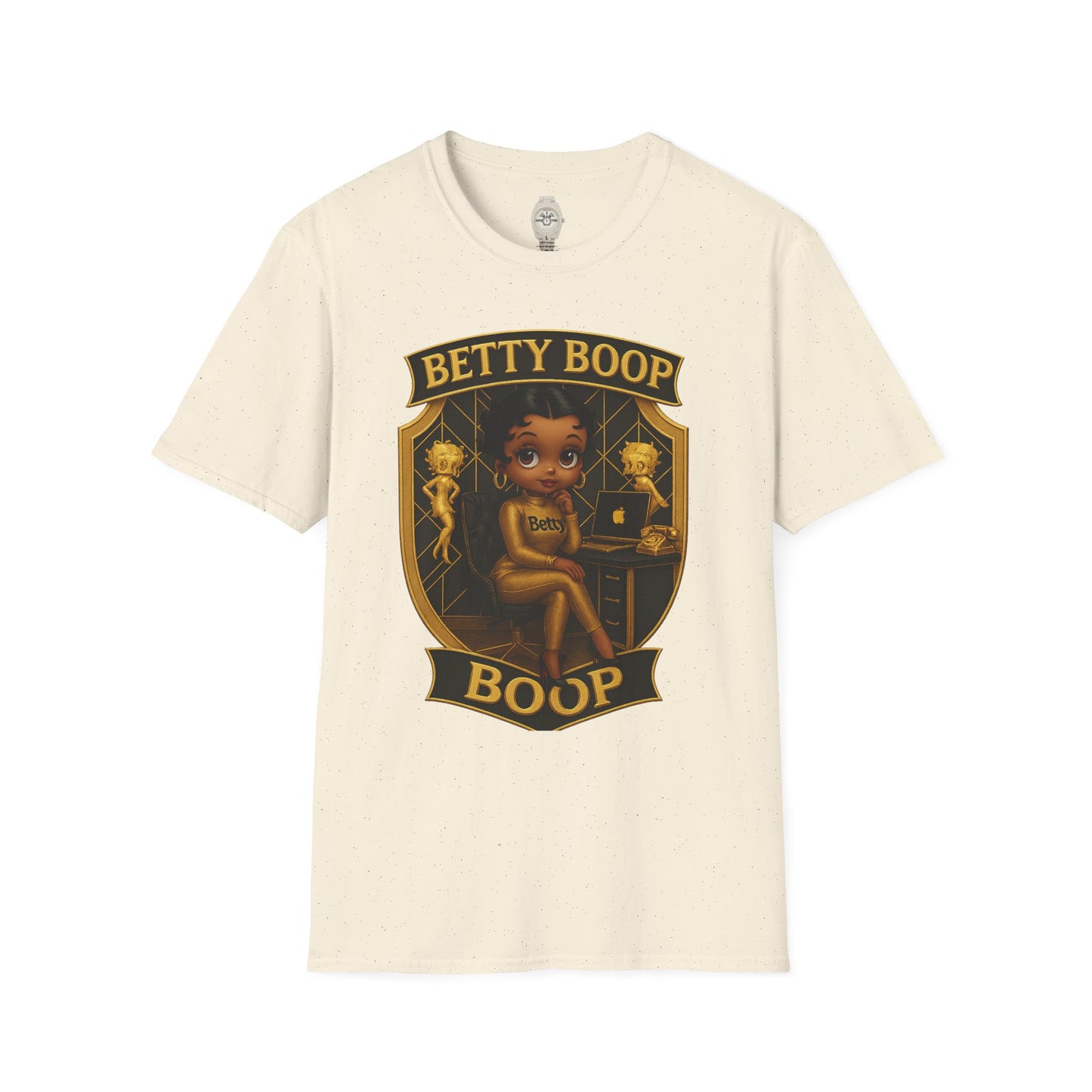 Betty Boop Retro Graphic Tee, Vintage Inspired T-Shirt, Cute Casual Wear, Fun Gift Idea, Cartoon Character Apparel, Modeled for Betty [...]