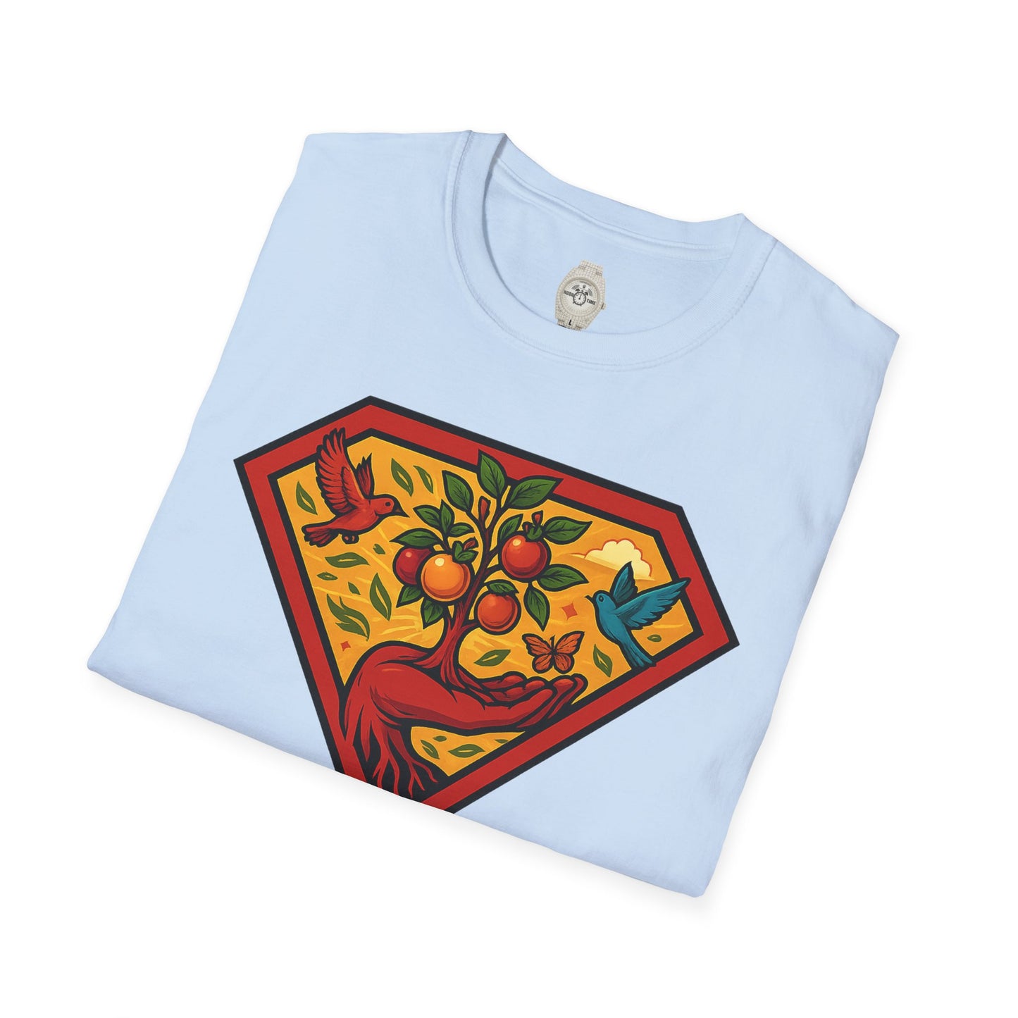 Abundance Superhero T-Shirt, Positive Affirmation Tee, Unisex Gift, Motivational Shirt, Casual Wear, Inspirational Apparel