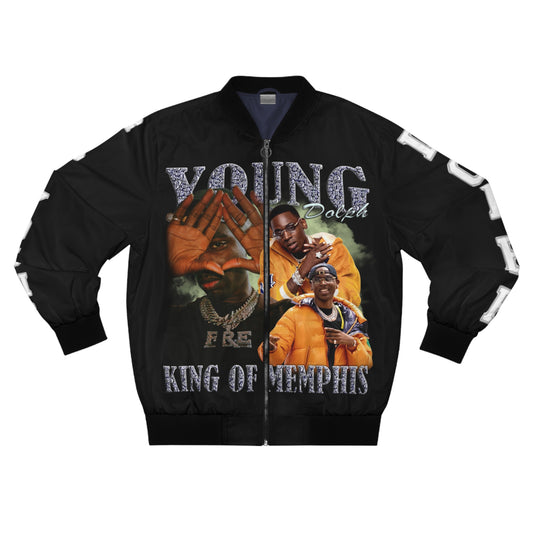 Young Dolph Men's Bomber Jacket (AOP)