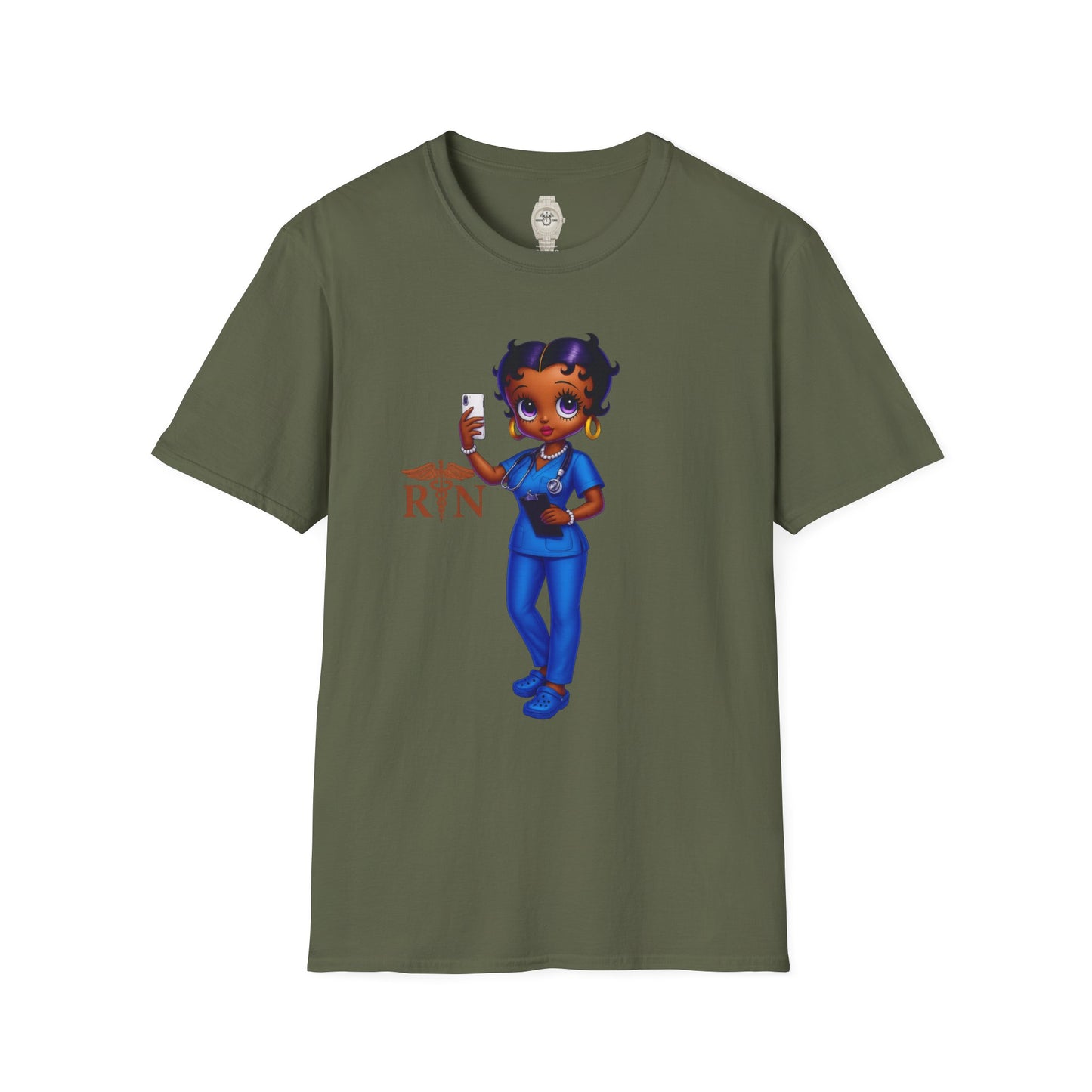 Betty boop RN Stylish Cartoon Graphic T-Shirt - Fun Unisex Tee for Casual Outings, Gifts, Printed Apparel, Birthday, Summer Wear