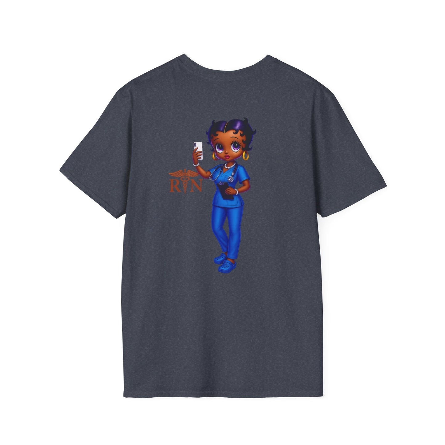 Betty boop RN Stylish Cartoon Graphic T-Shirt - Fun Unisex Tee for Casual Outings, Gifts, Printed Apparel, Birthday, Summer Wear