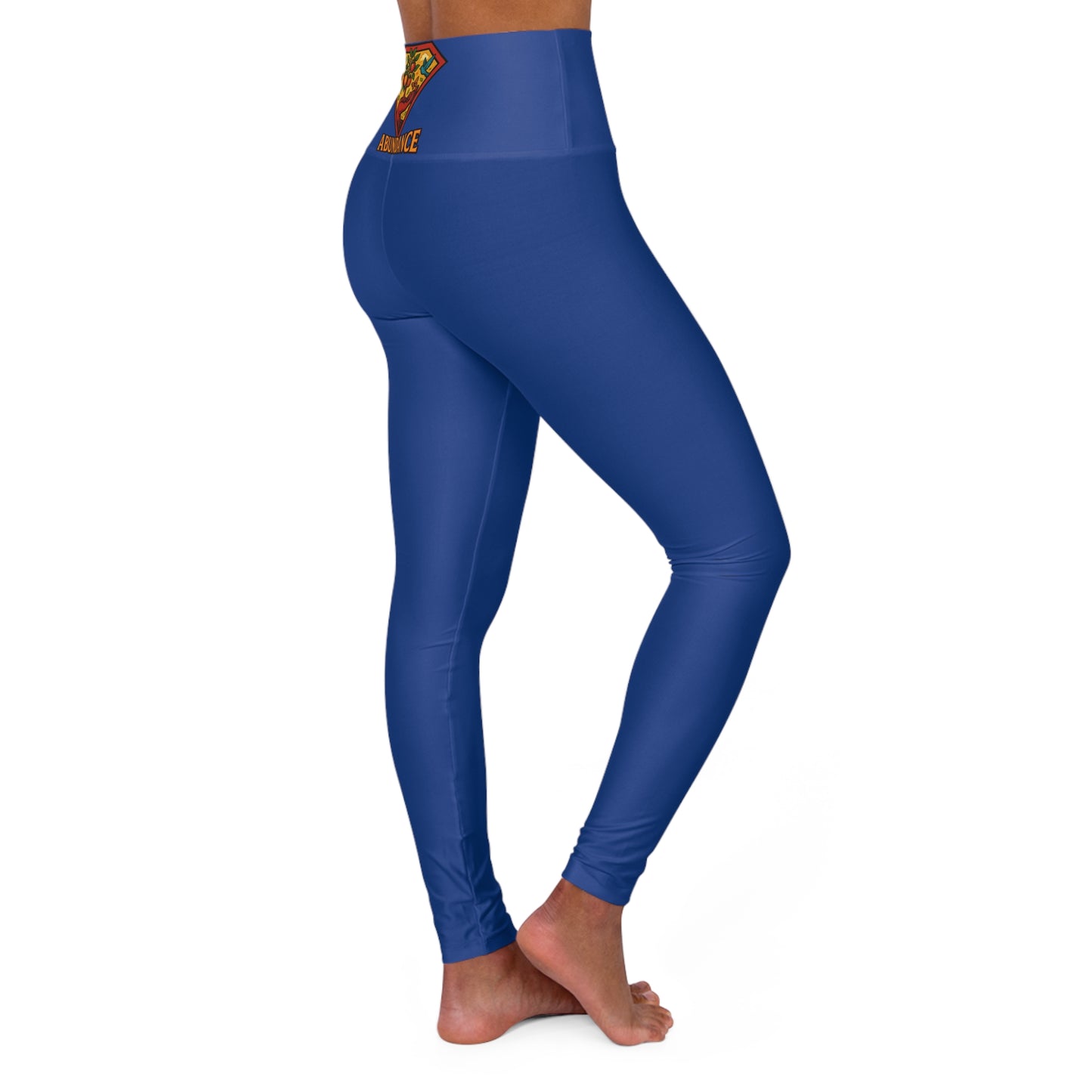 Abundance Vibrant High Waisted Yoga Leggings, Colorful Activewear, Pilates Pants, Fitness Leggings, Yoga Outfits, Stylish Exercise Clothing